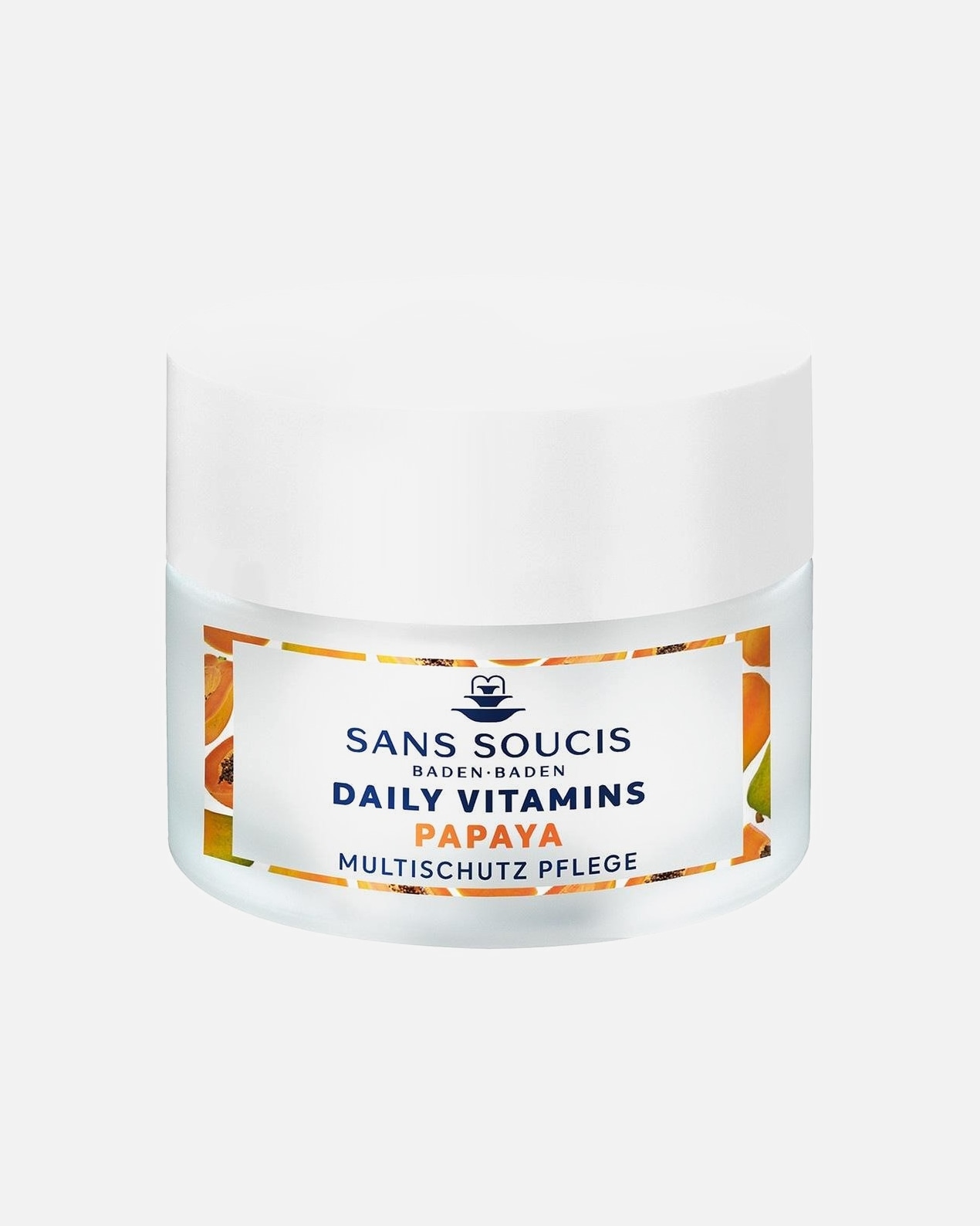 Crema facial para Unisex Sans Soucis Daily Vitamins Papaya Multi Protection Care 50 ml