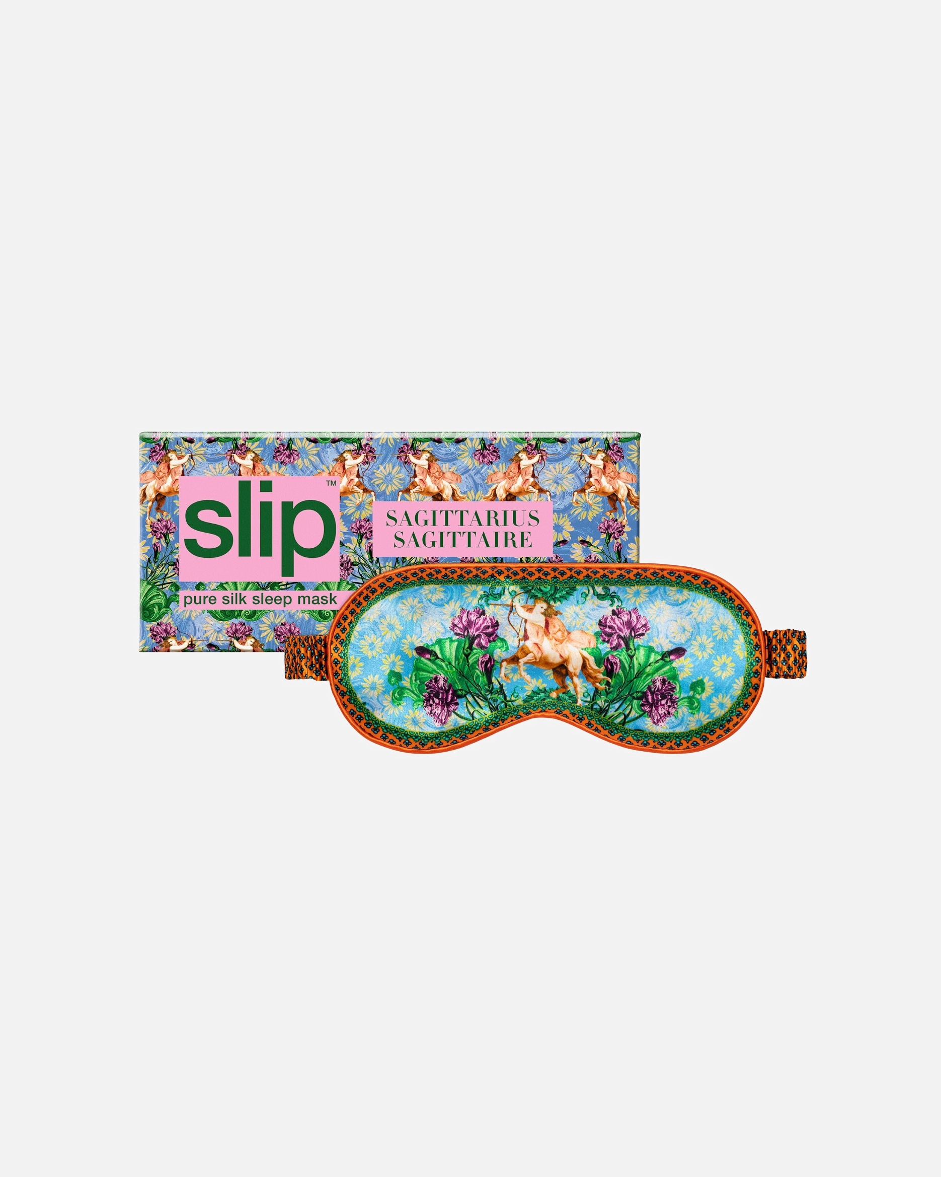 Antifaz para dormir para Unisex Slip antifaz para dormir de seda pura slip - zodiaco - sagitario 1 Un