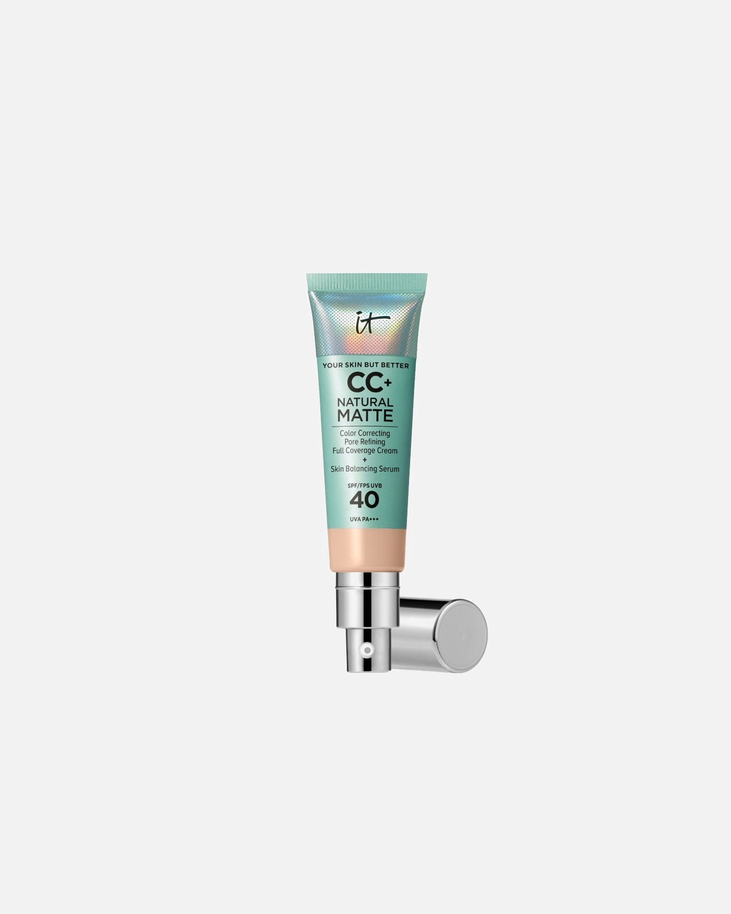 Crema CC para Unisex IT Cosmetics Your Skin But Better CC+ Natural Mate SPF40 FAIR LIGHT