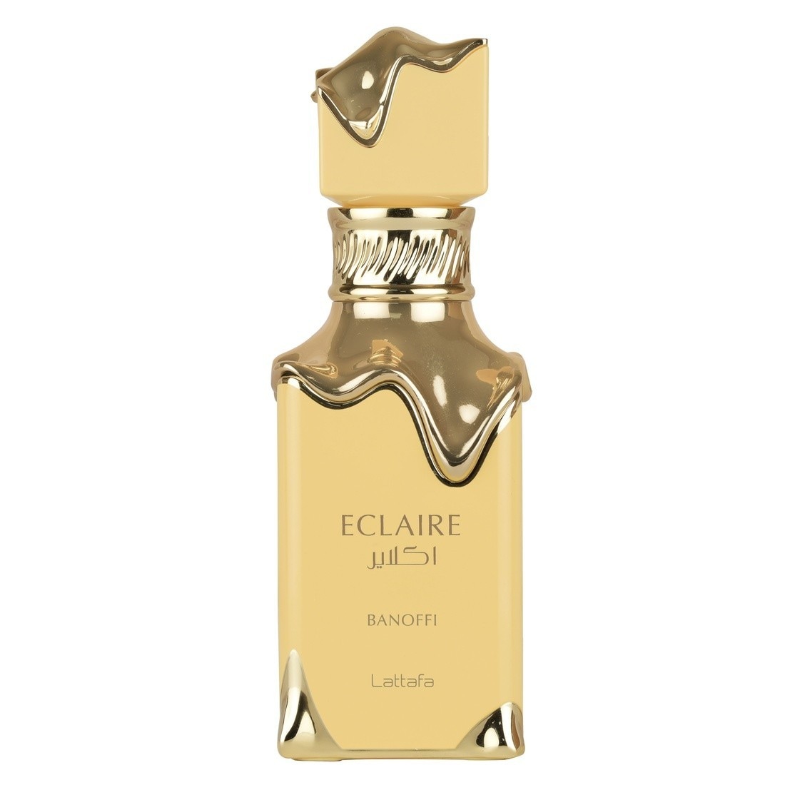 Lattafa Eclaire Banoffi Eau de Parfum — textura e acabamento
