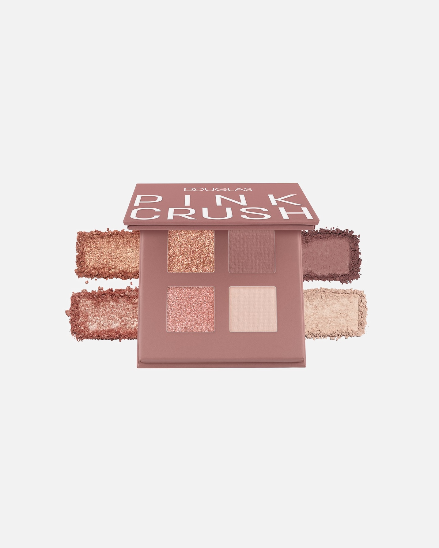 Sombra de ojos para Unisex Douglas Collection Make-Up 4 Shades Eyeshadow Palette Pink Crush