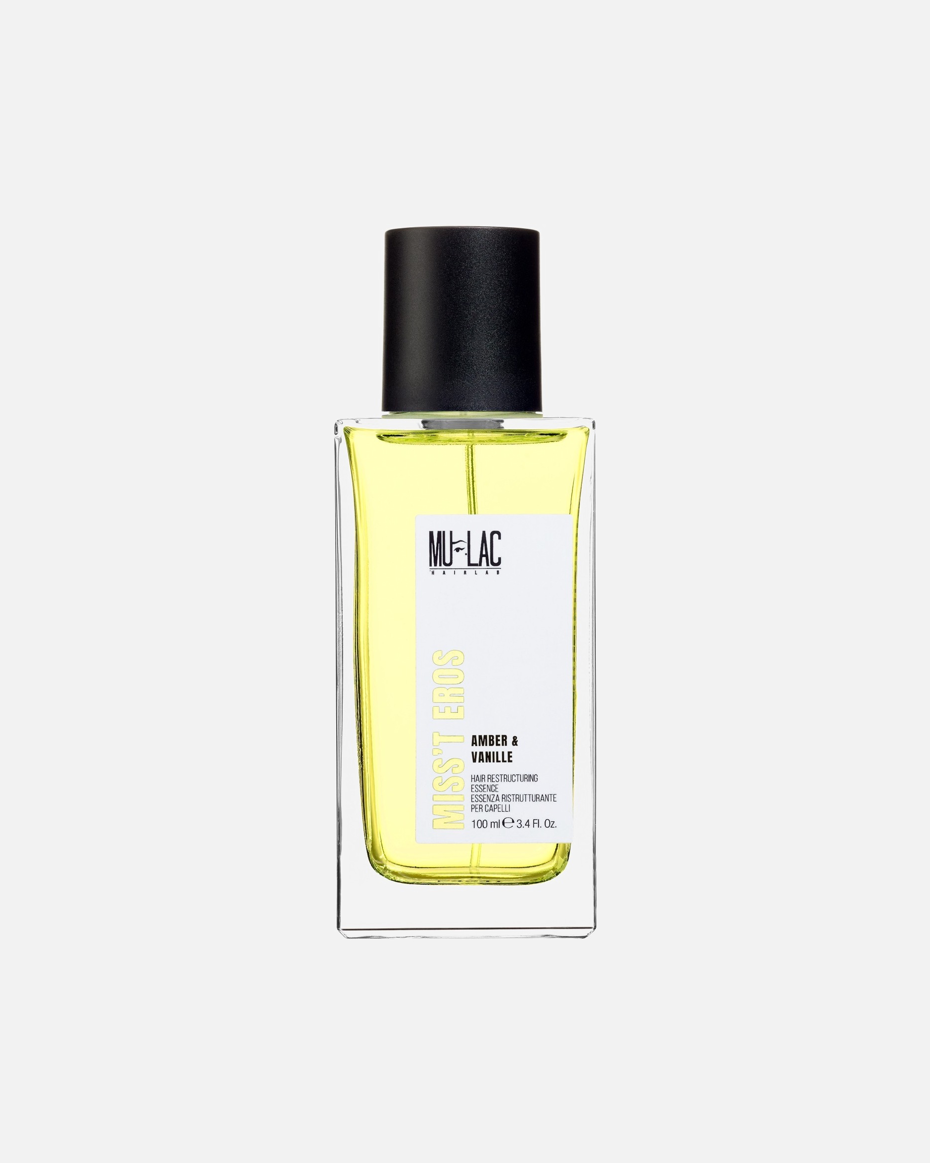 Perfume para cabello para Unisex MULAC MISS'T EROS - AMBER & VANILLA - RESTORATIVE HAIR ESSENCE 100 ml