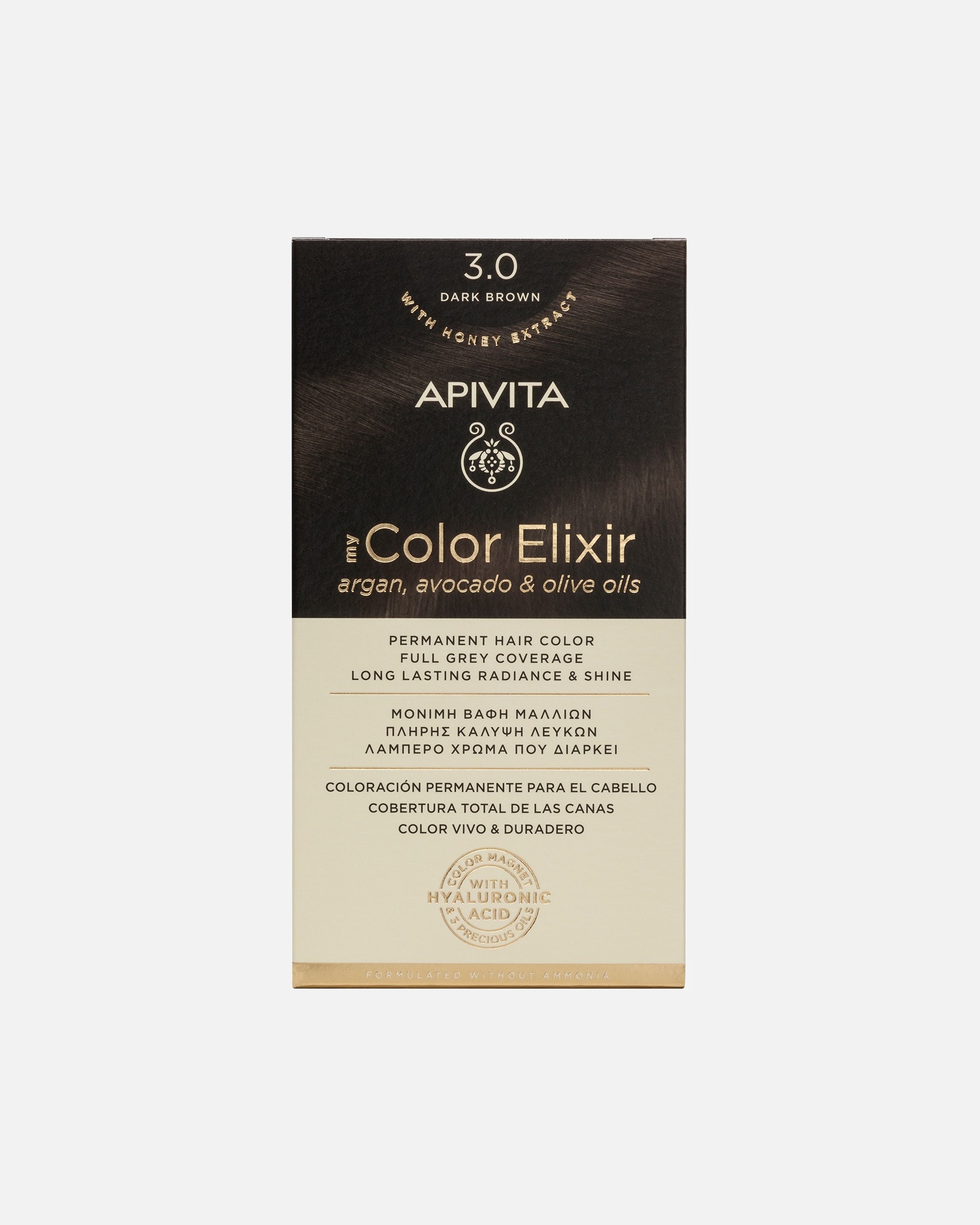 Tinte capilar para Unisex Apivita My Color Elixir 3