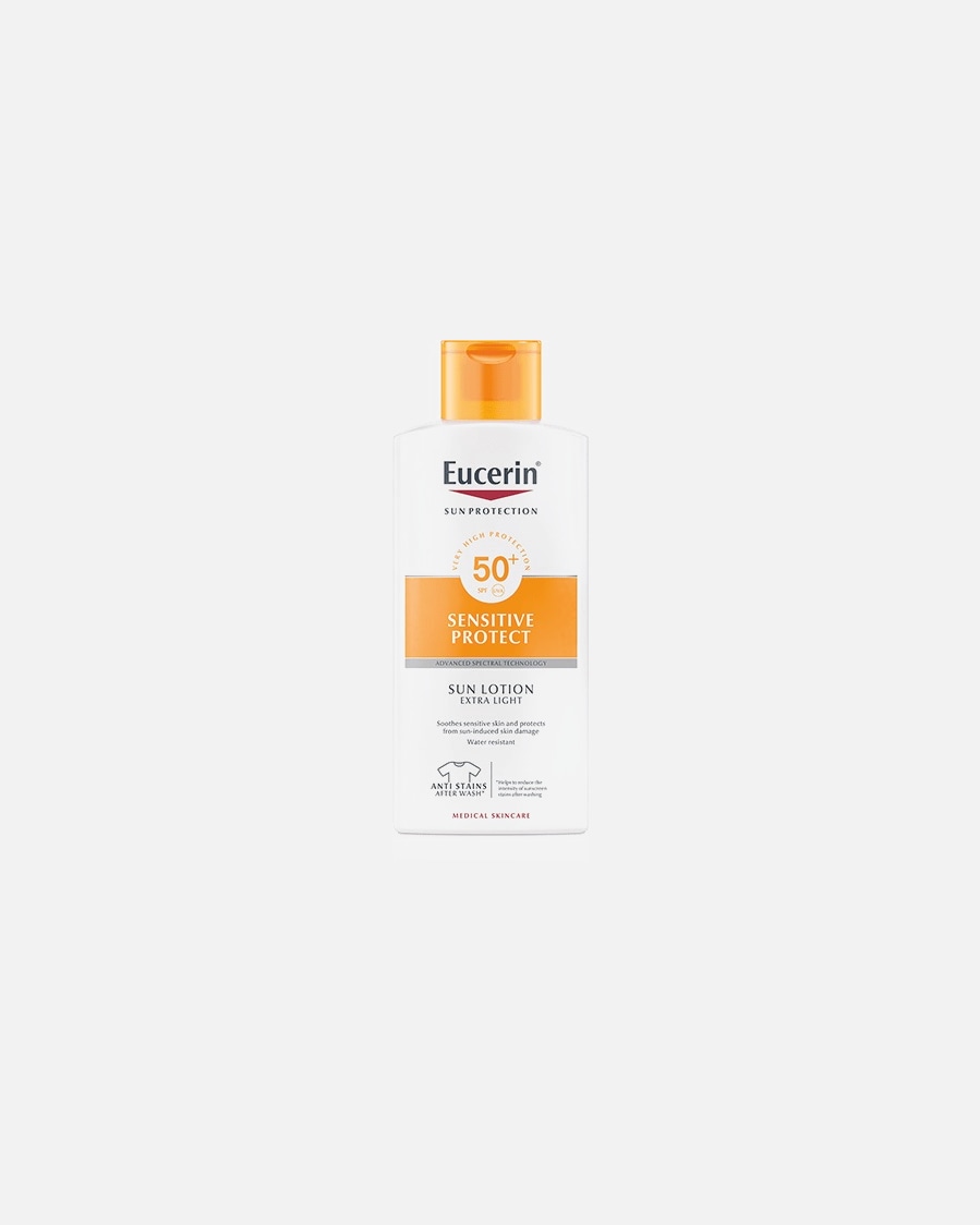 Crema solar para Unisex Eucerin Sun Lotion Extra Light Sensitive Protect Fps 50+ 400 ML