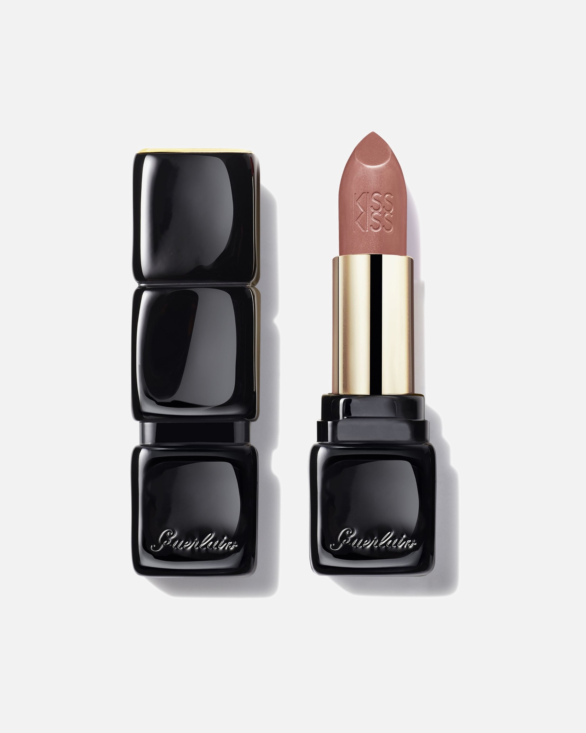 Barra de Labios para Unisex Guerlain KissKiss 307 - NUDE FLIRT