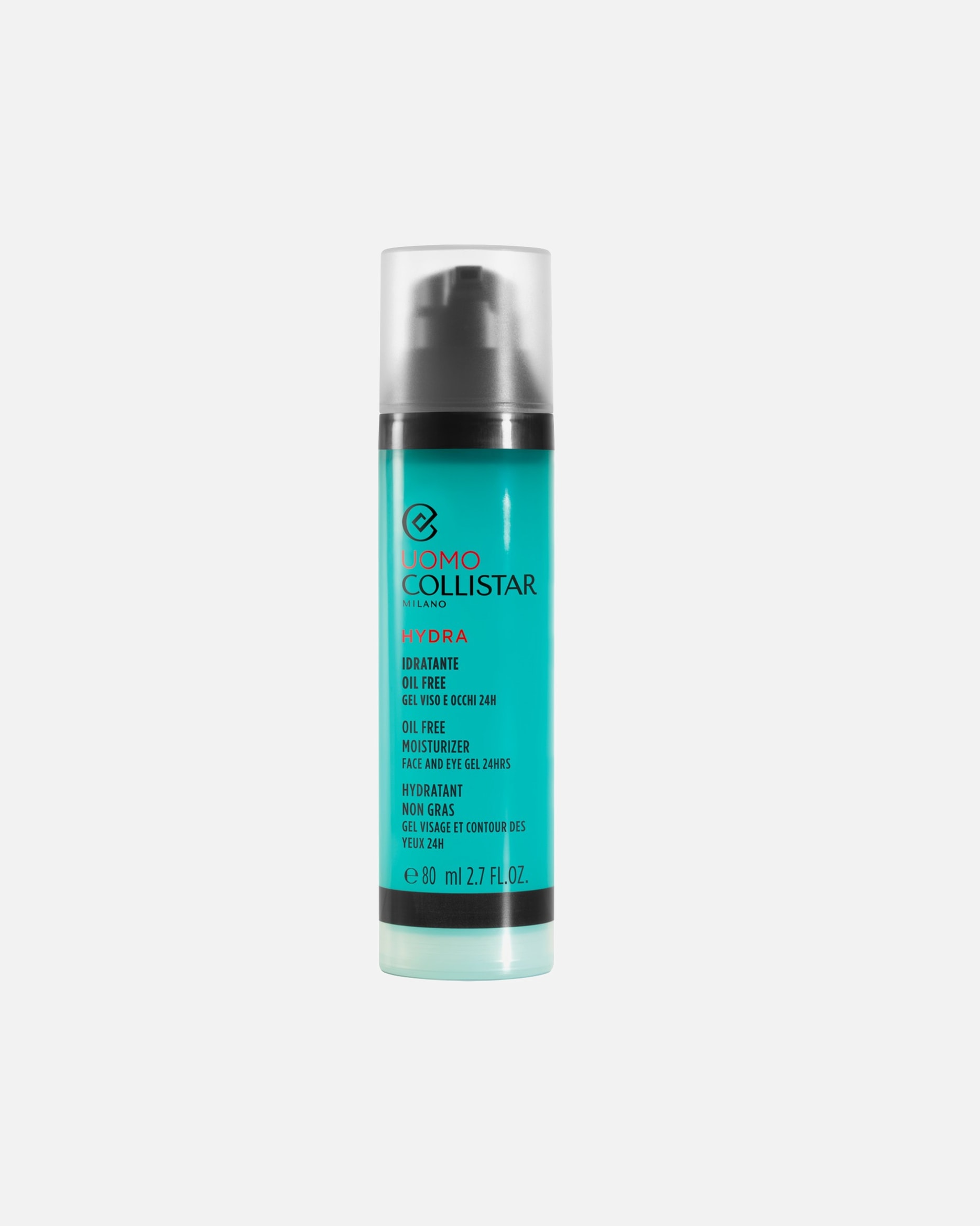 Crema facial para Unisex Collistar Uomo Hydra Oil Free Moisturizer 80 ml