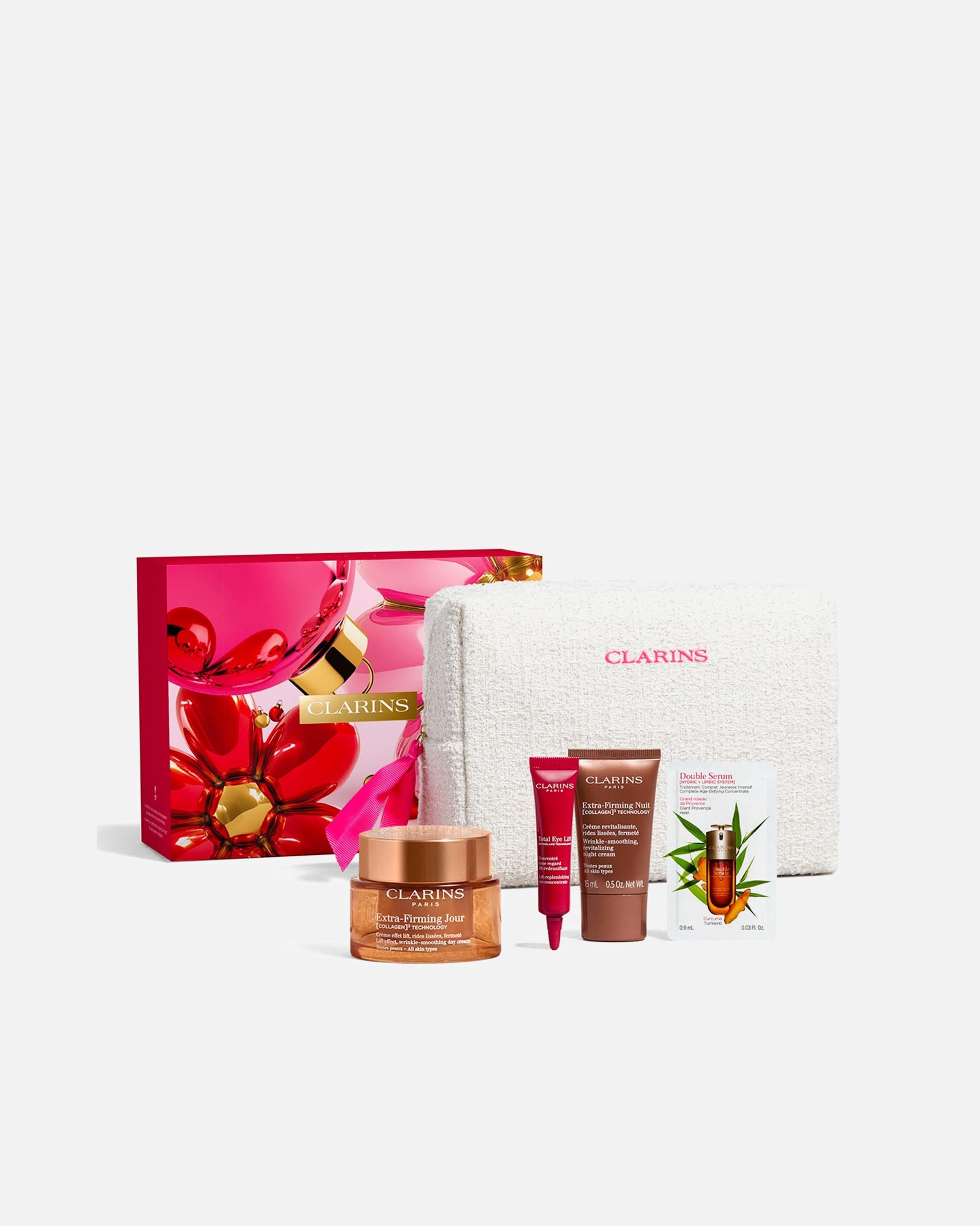 Set de tratamiento facial para Unisex Clarins Extra-Firming 40+ Programme Extra-firming 1 Pieza