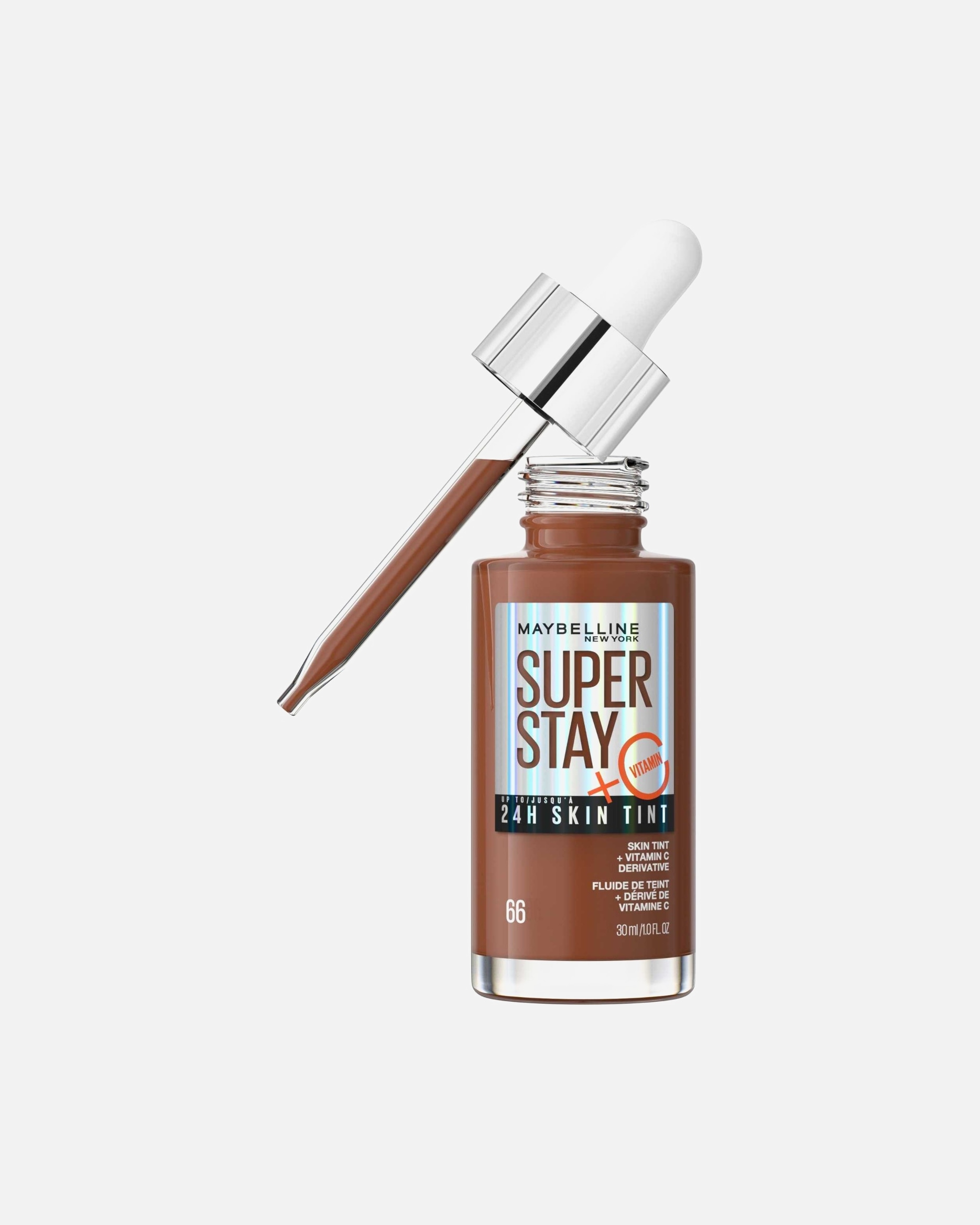 Base para Unisex Maybelline Super Stay Skin Tint 24H 66 - HAZELNUT