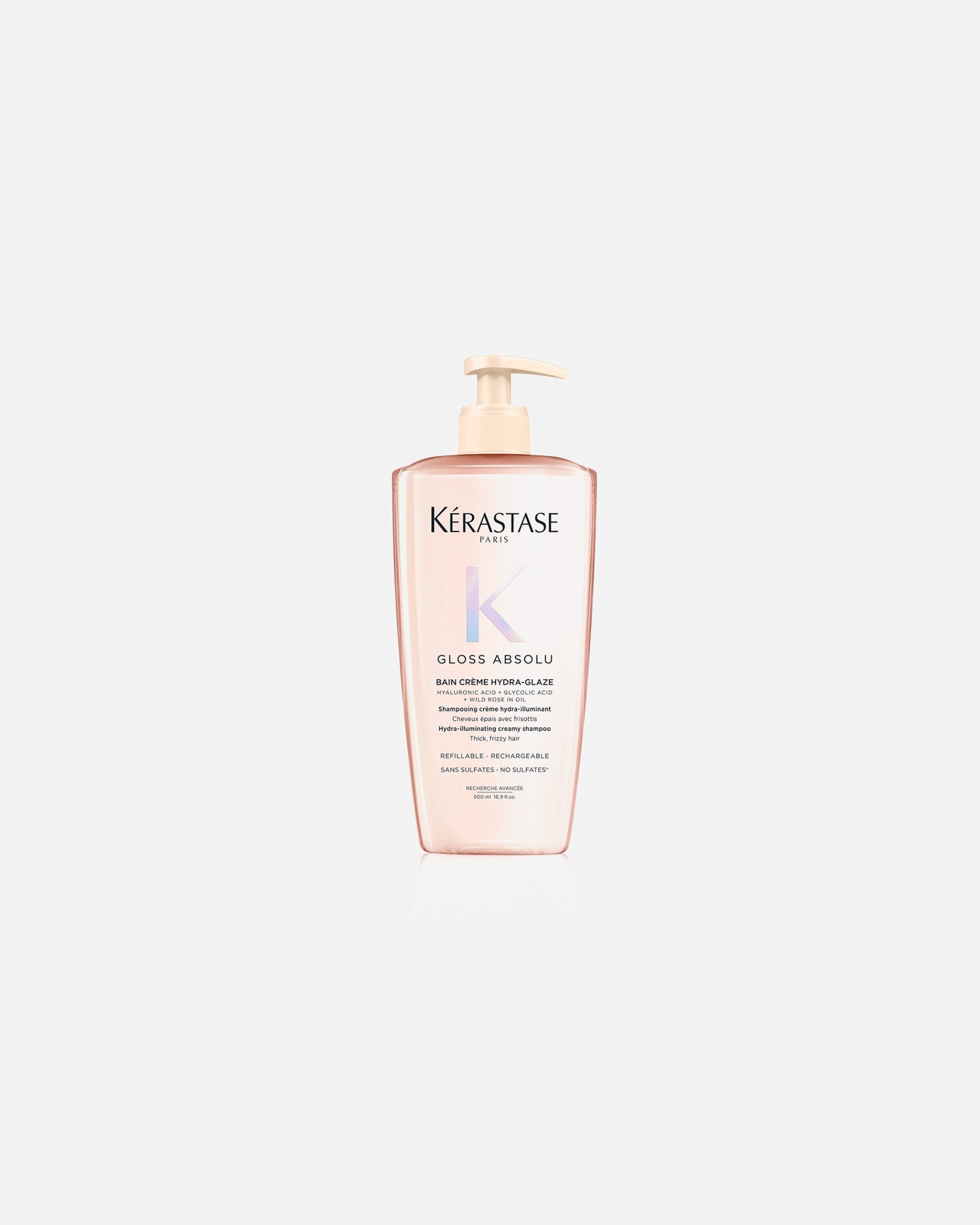 Champú capilar para Unisex Kérastase Gloss Absolu Bain Crème Hydra-Glaze 500 ml