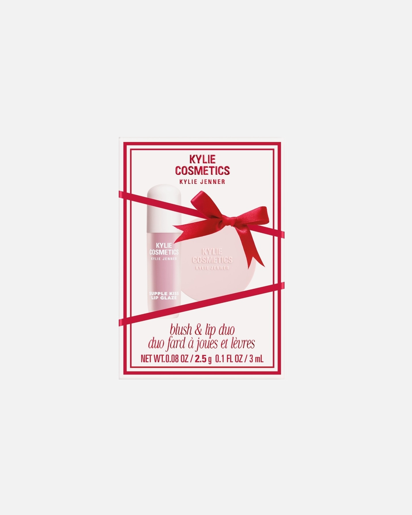 Set de maquillaje para labios para Unisex KYLIE COSMETICS Blush & Lip Duo Estuche de Regalo 1 Pieza