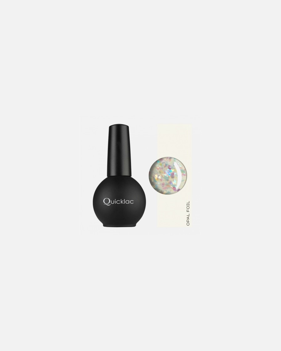 Laca de uñas para Mujer Mia Make Up Quicklac Semipermanente OPAL FOIL