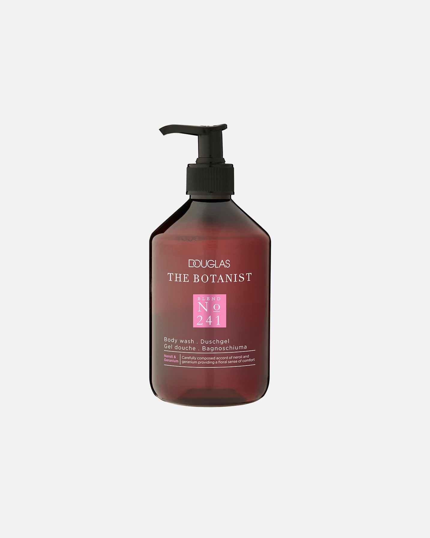 Gel de ducha para Unisex Douglas Collection The Botanist Neroli & Geranium 500 ml