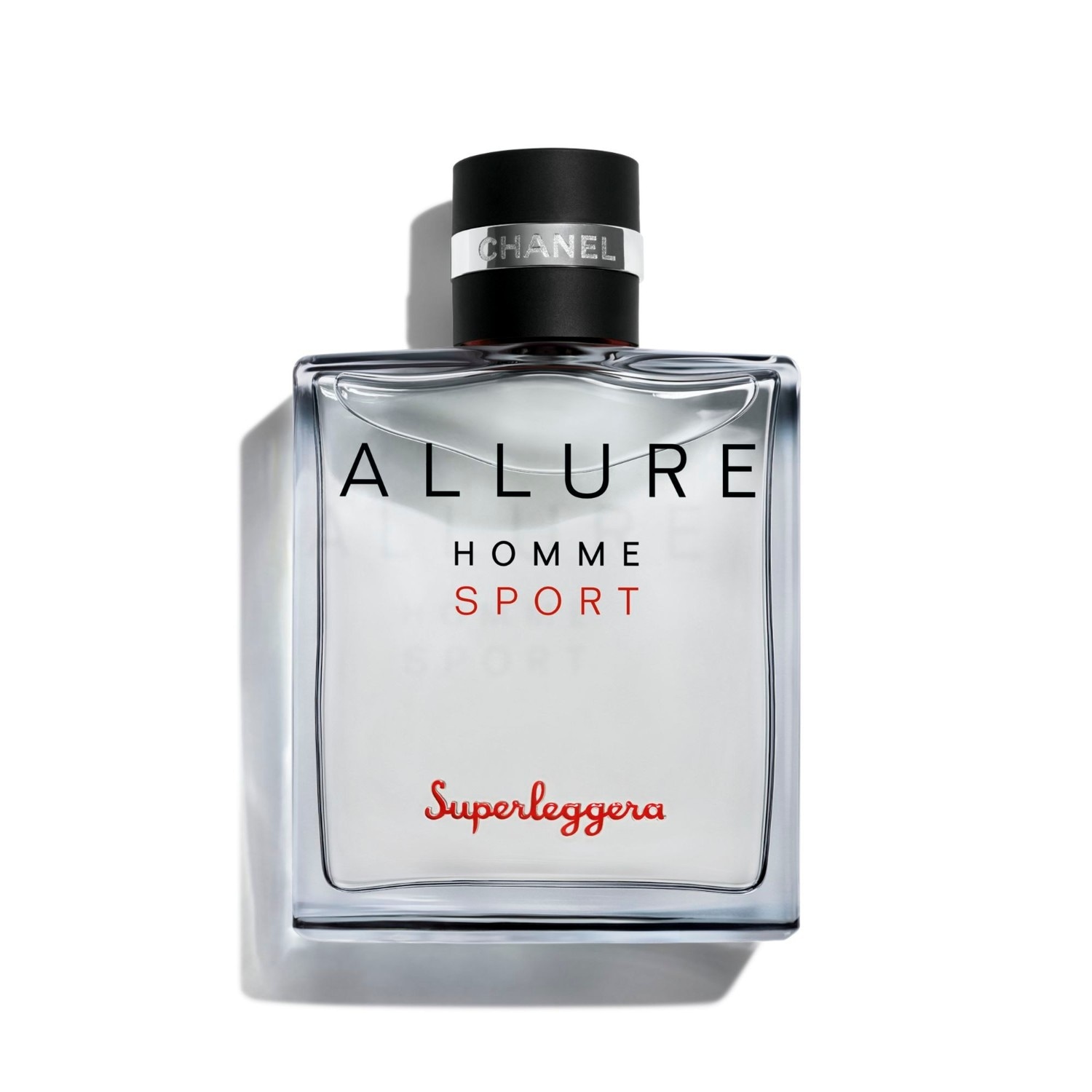 CHANEL ALLURE HOMME SPORT Superleggera Eau de Parfum — textura e acabamento
