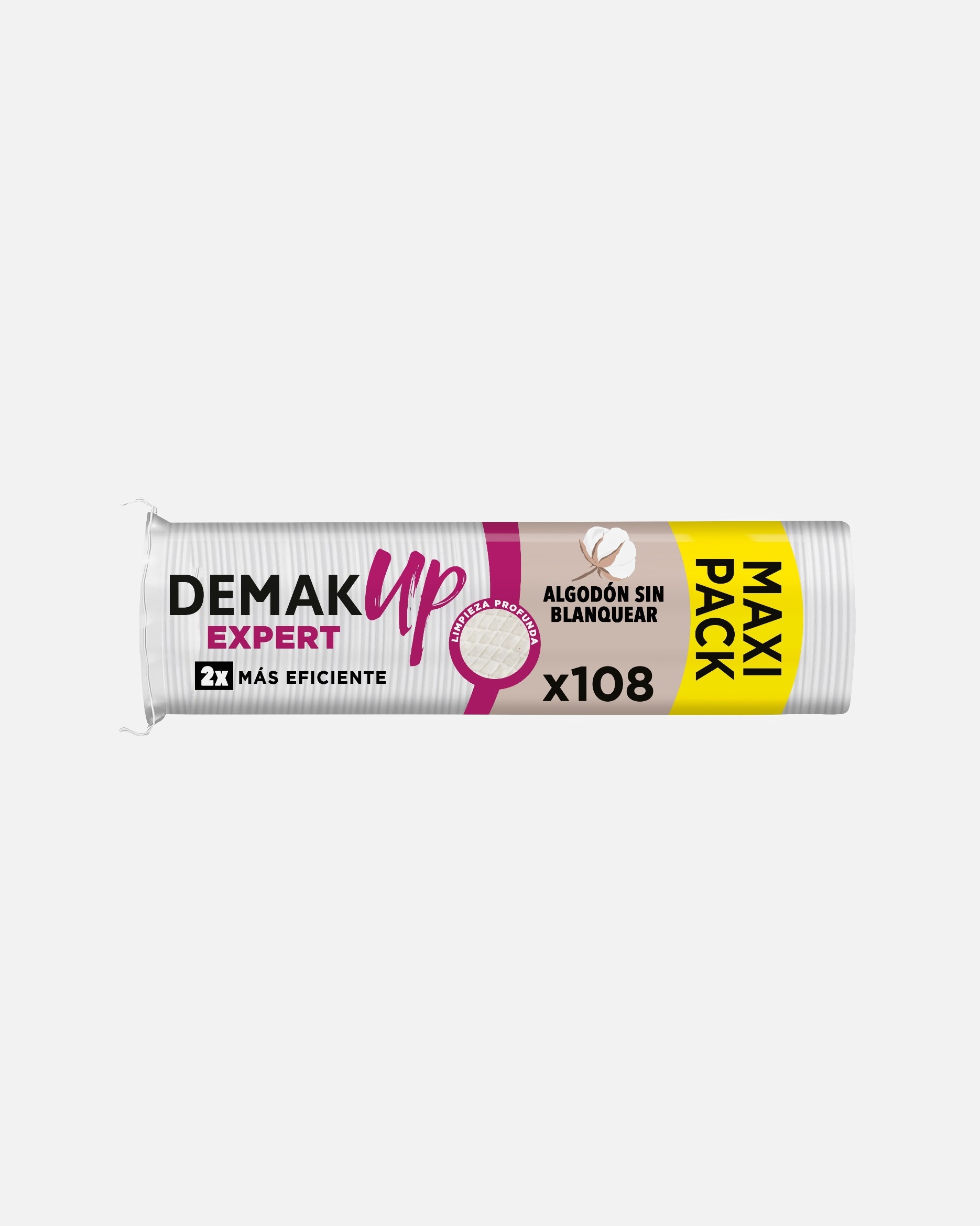 Discos desmaquillantes para Mujer DemakUp EXPERT ROUND 108 Unidades