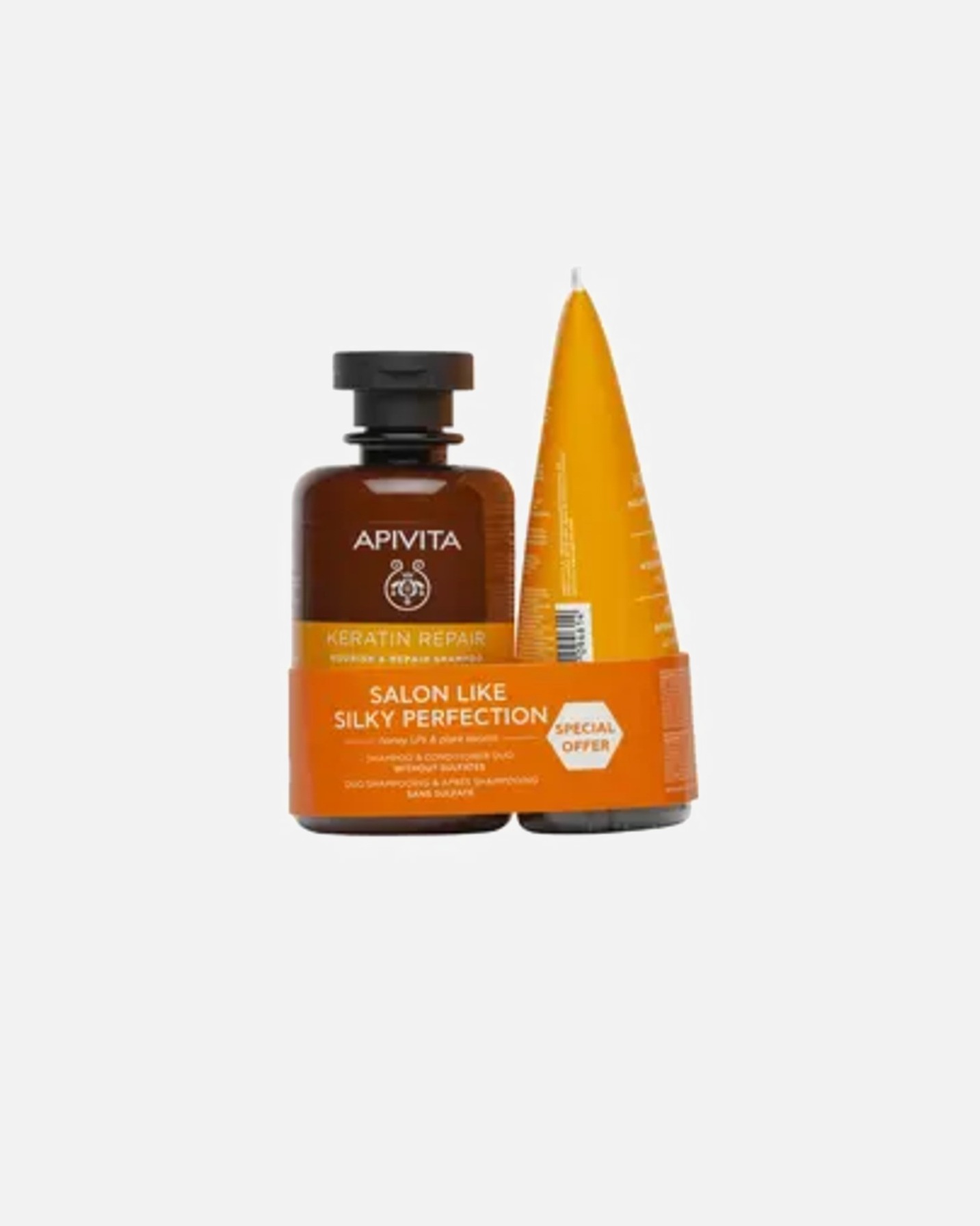 Set de cuidado capilar para Unisex Apivita Keratin Repair Estuche 1 Pieza