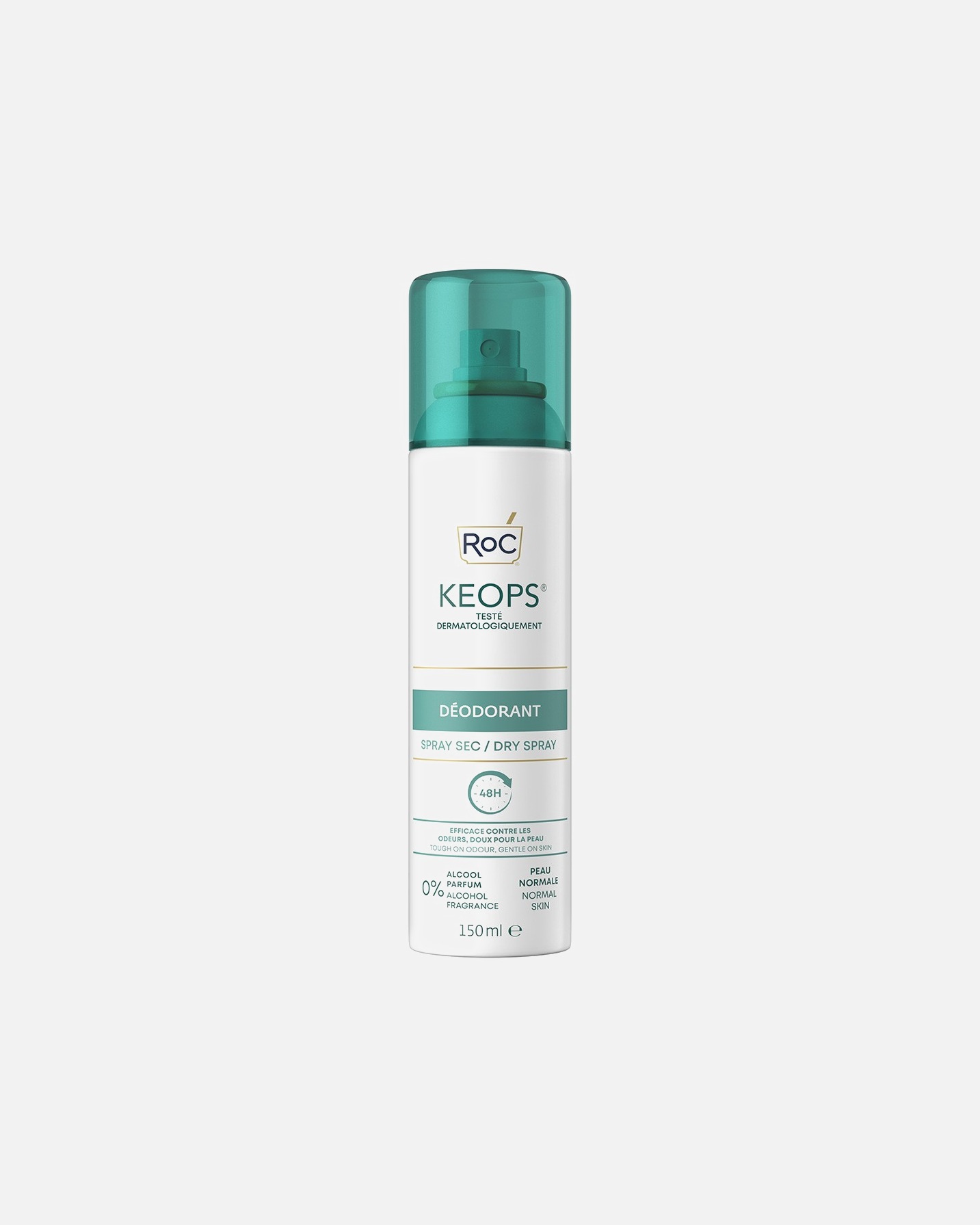 Desodorante para Unisex RoC Keops Spray Dry 150 ml