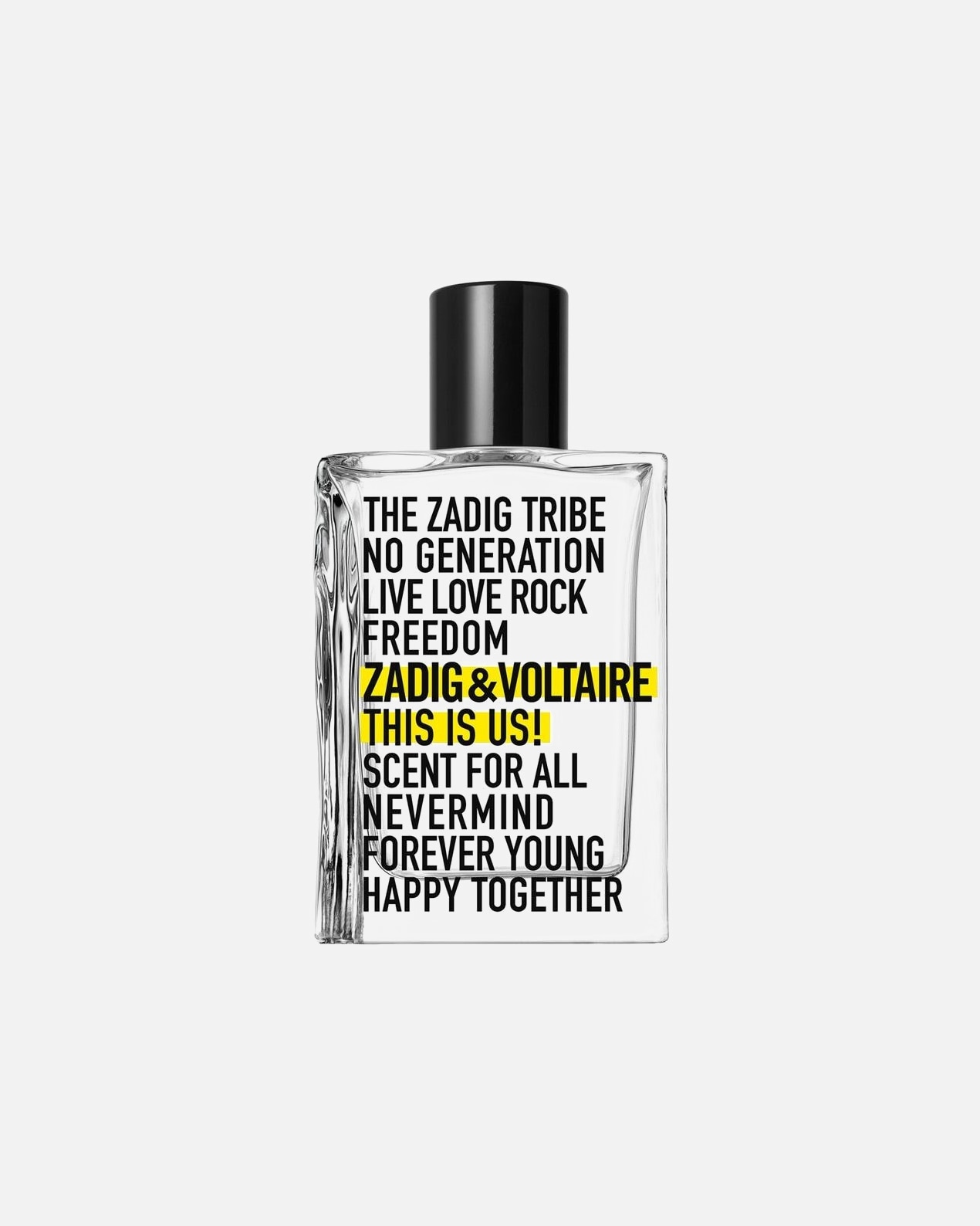 Eau de toilette para Unisex Zadig&Voltaire THIS IS US! 50 ml