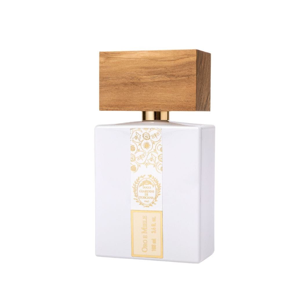 Giardini Di Toscana Oro e Miele Eau de Parfum — textura e acabamento
