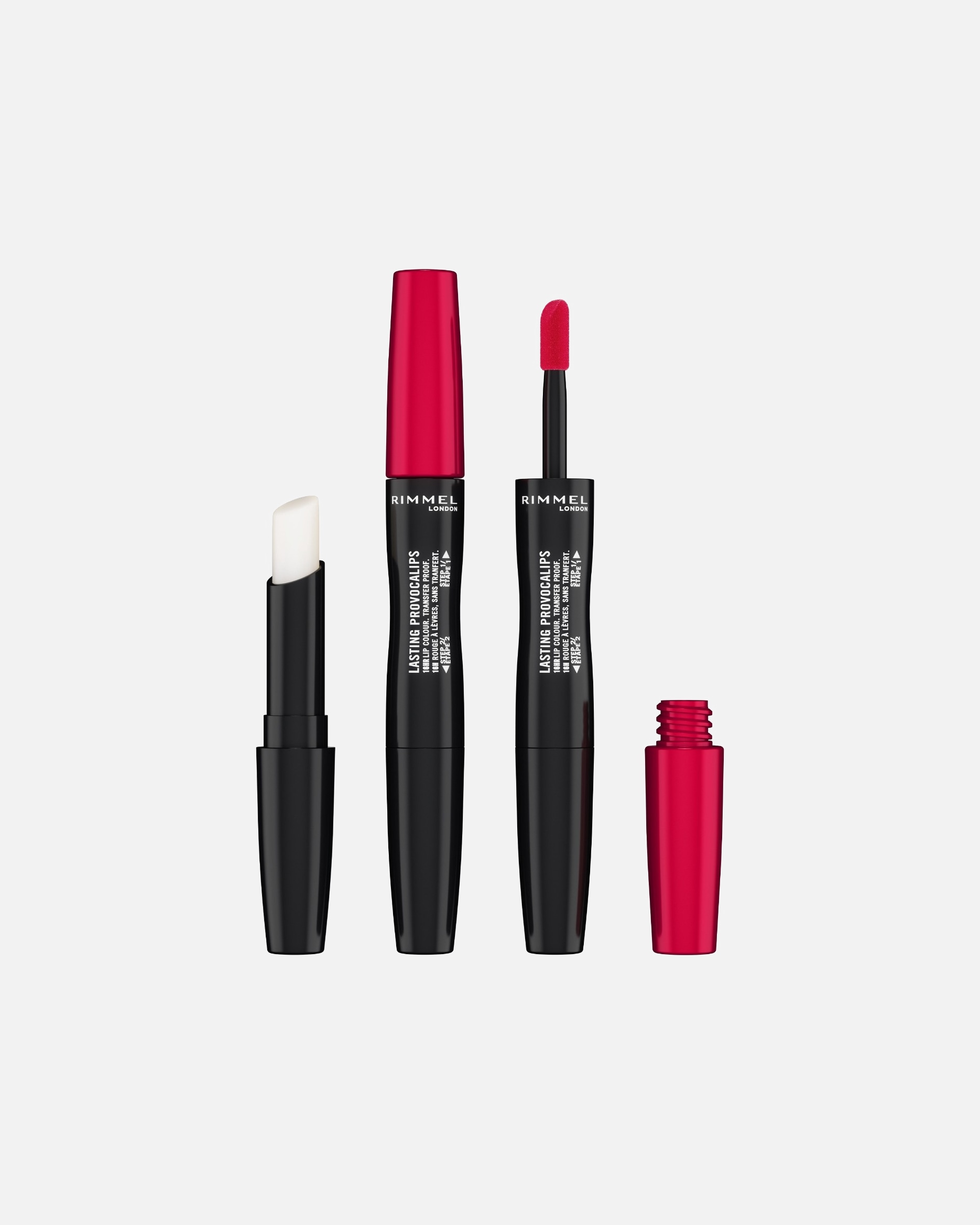 Barra de Labios para Unisex Rimmel London Provocalips 500 - Kiss The Town Red