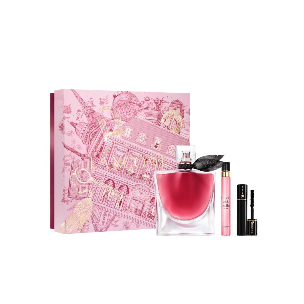 Lancôme La vie est belle Elixir Edición limitada Navidad Gift Set — textura e acabamento