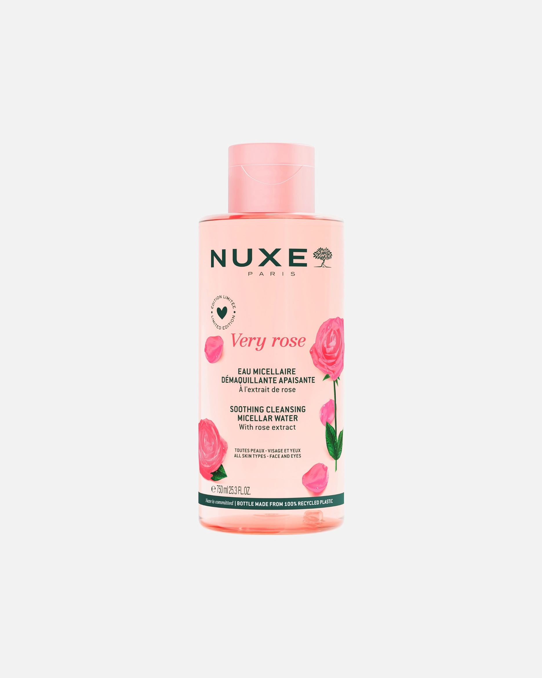 Agua micelar para Mujer NUXE Very Rose Soothing Cleansing 750 ml