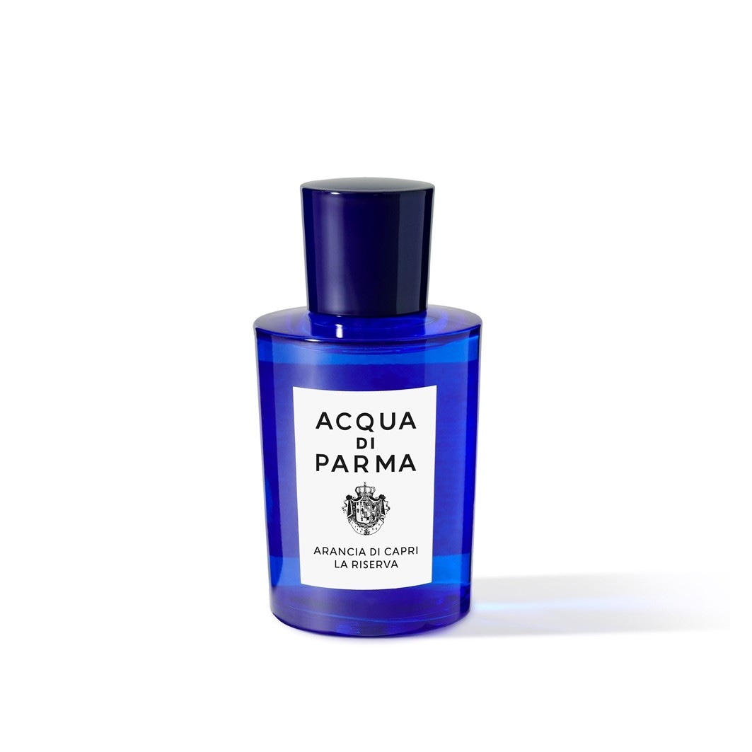 Acqua di Parma Blu Mediterraneo Arancia di Capri La Riserva Eau de Parfum — textura e acabamento