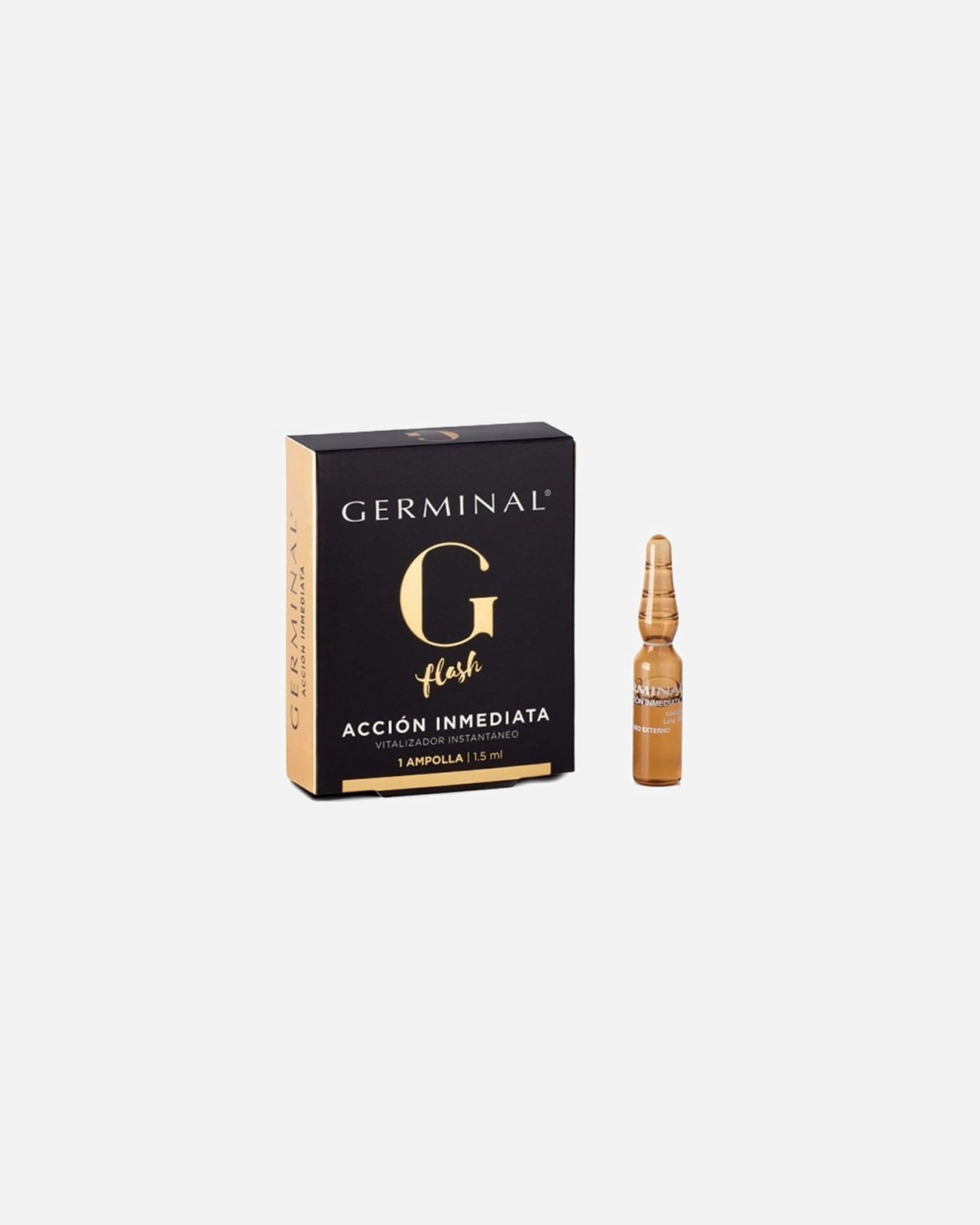 Ampolla de suero para Mujer Germinal acción inmediata Efecto Flash 1 Un