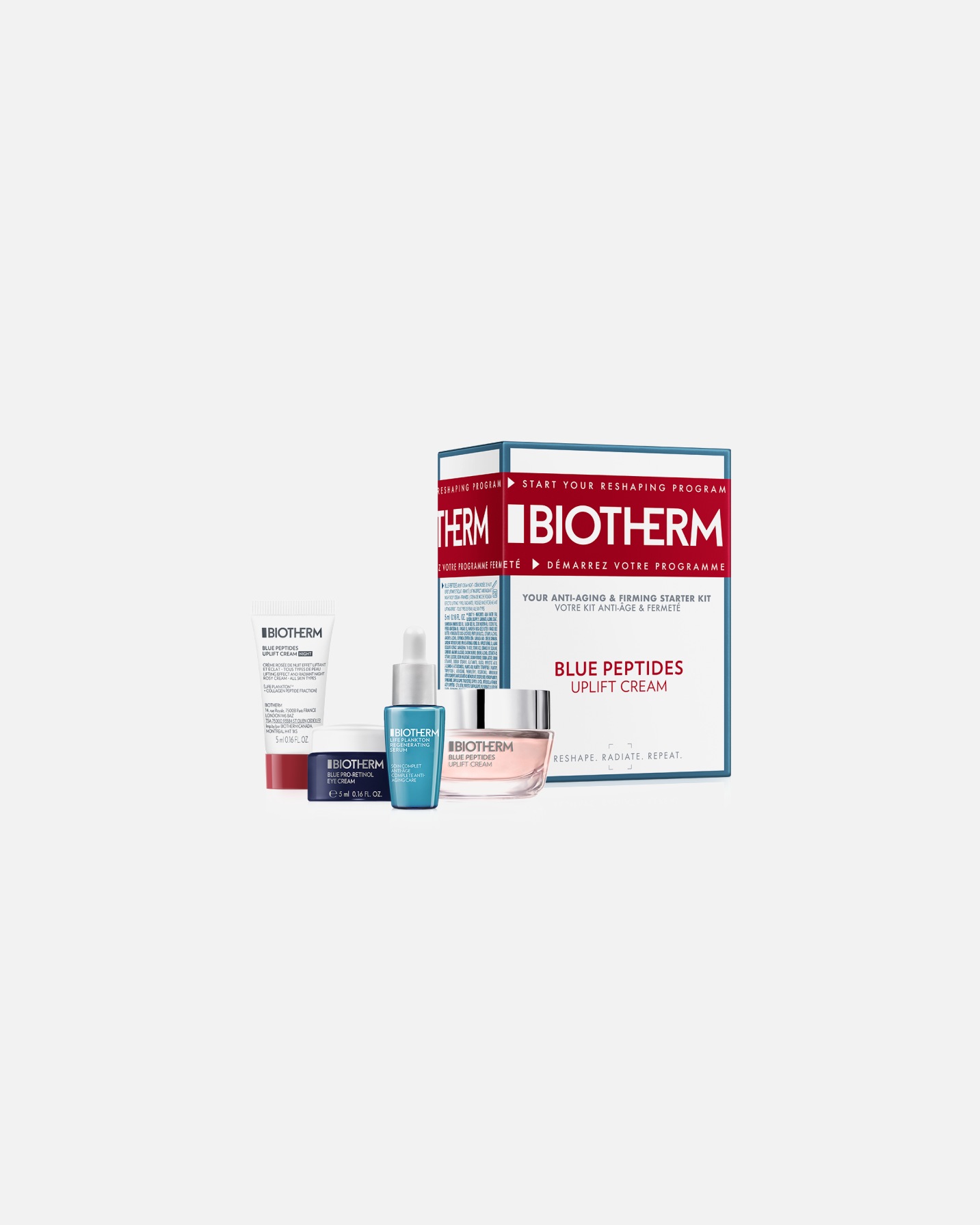 para Unisex Biotherm Set Peptides por compras superiores a 60€ en Biotherm. Excluidos de la promoción artículos que sean enviados a través de nuestros Douglas Partner y Click and Collect.