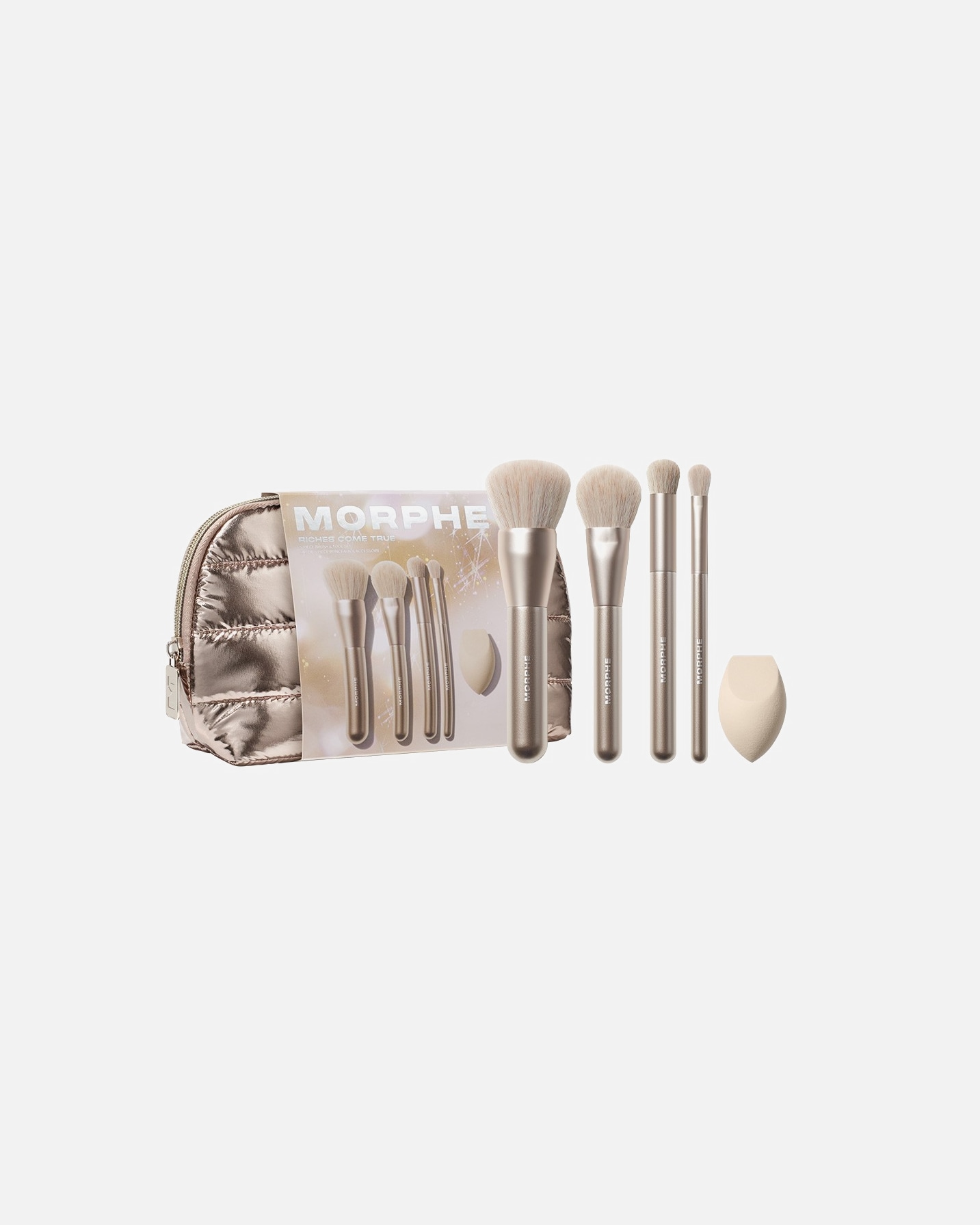 Set de brochas para Unisex Morphe Holiday Collection Riches Come True 1 Pieza