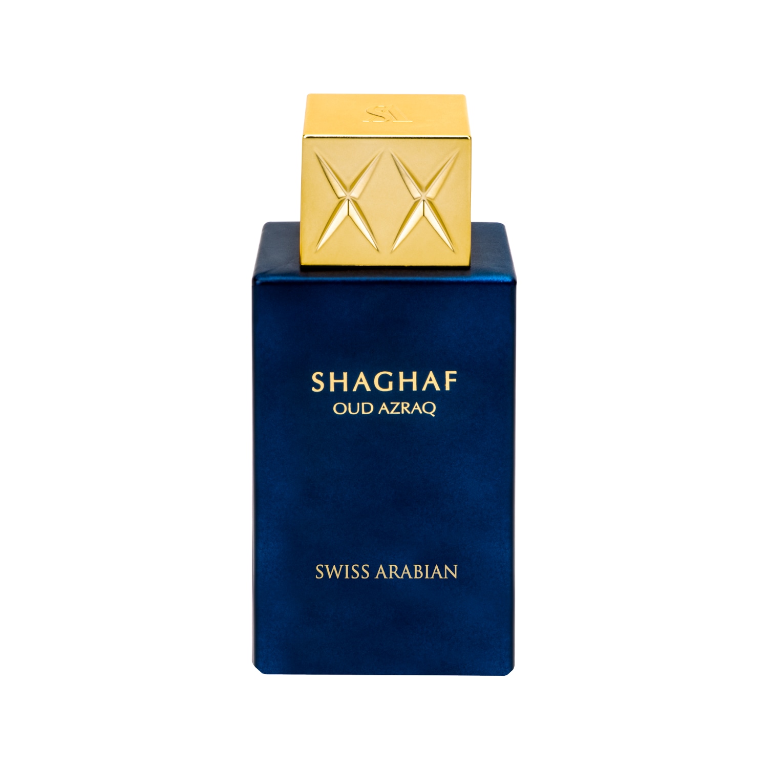 SWISS ARABIAN SHAGHAF OUD AZRAQ Eau de Parfum — textura e acabamento