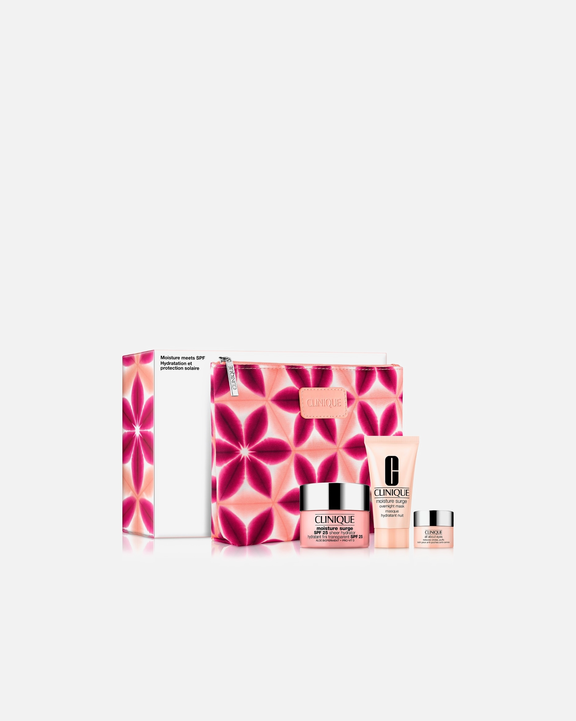 Set de tratamiento facial para Unisex Clinique Moisture Surge Meets SPF 1 Pieza