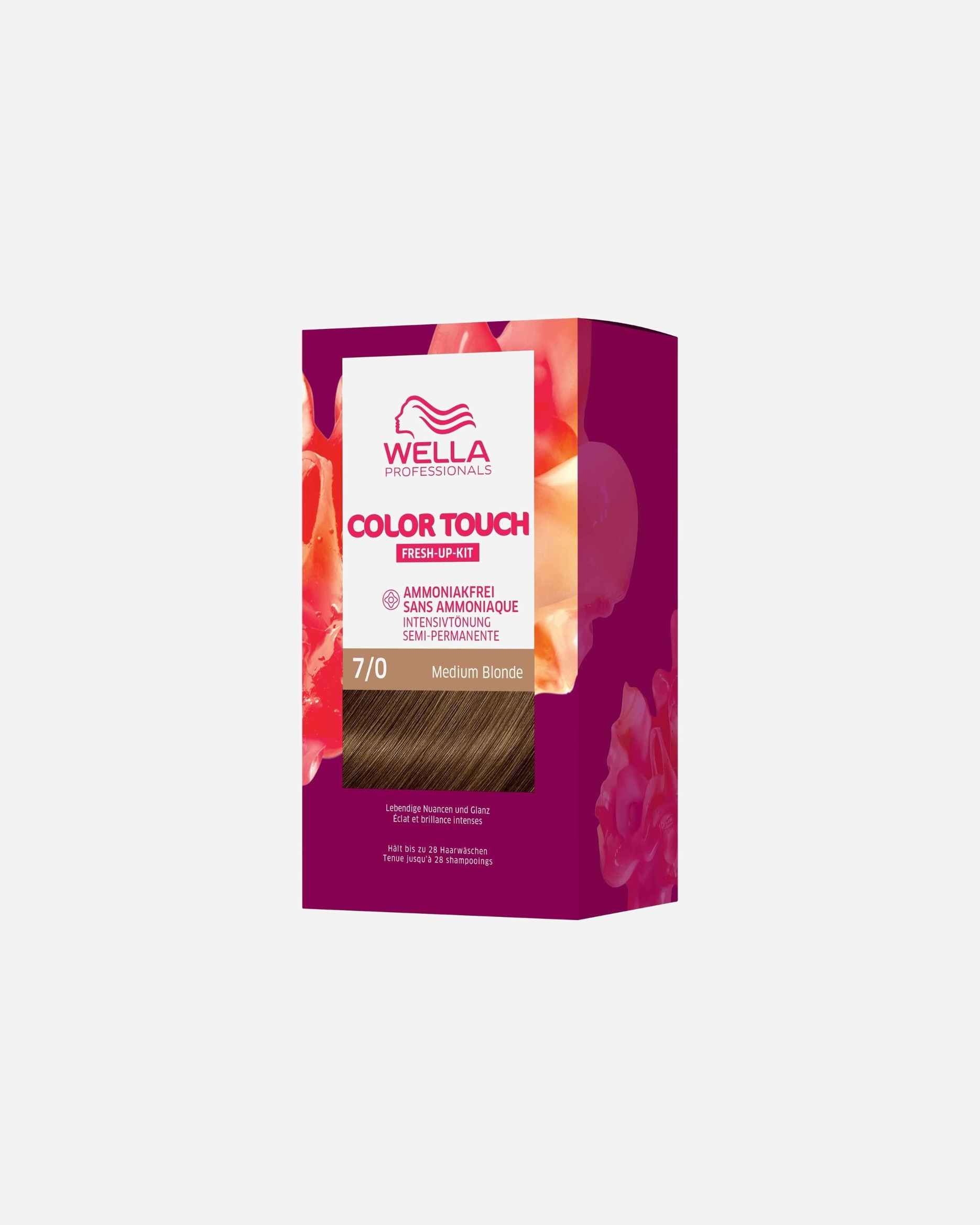 Tinte Capilar para Unisex Wella Professionals Color Touch Kit de refresco No. 7/0 - Medium Blonde