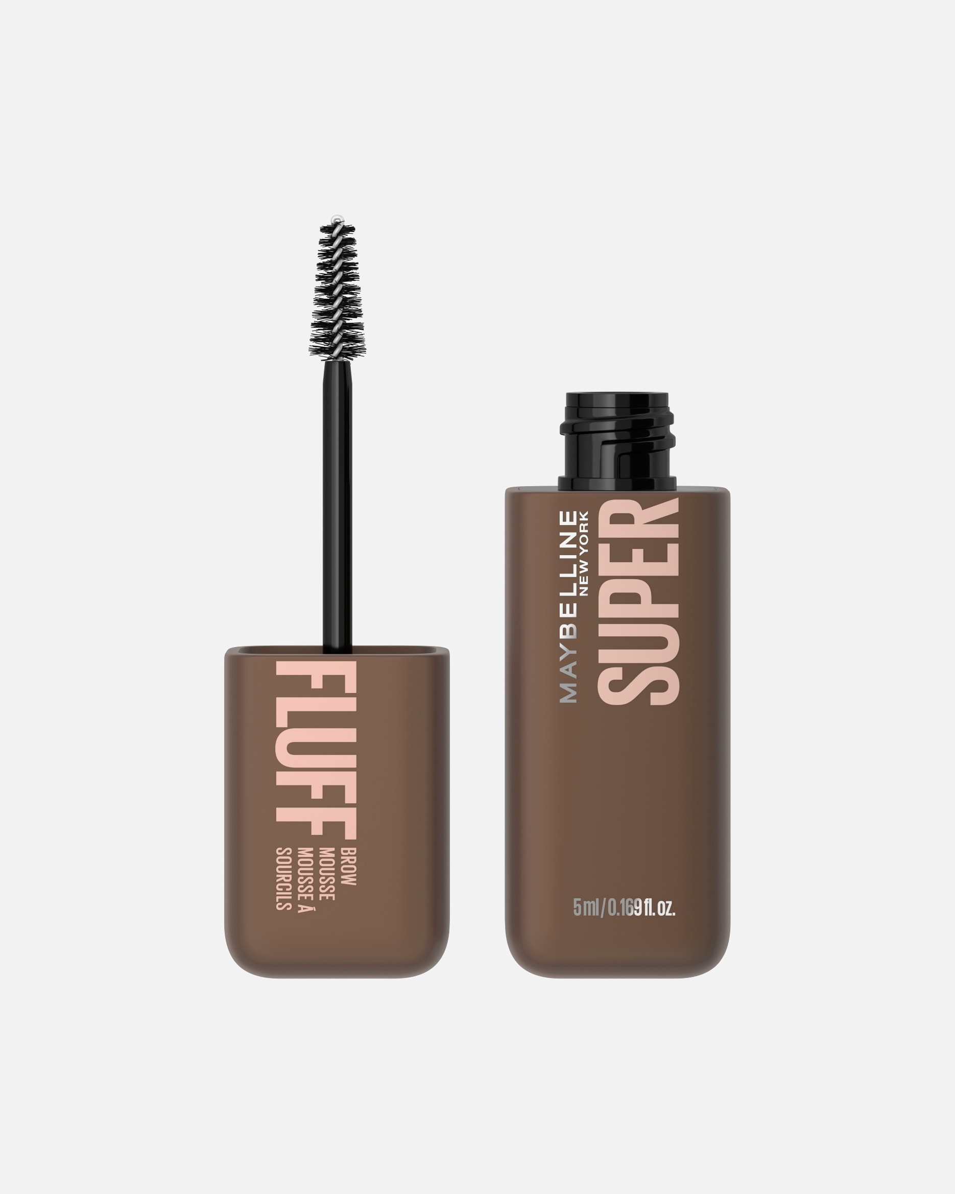 Gel de cejas para Unisex Maybelline SuperFluff Brow Mousse MEDIUM BROWN