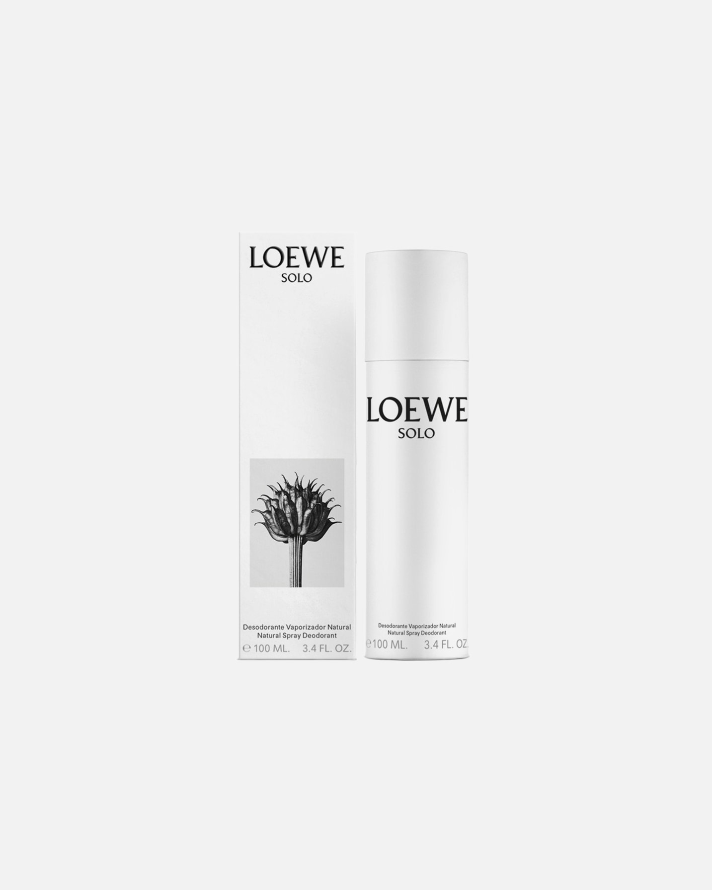 Desodorante para Mujer Loewe Solo Desodorante Natural Spray 100 ML