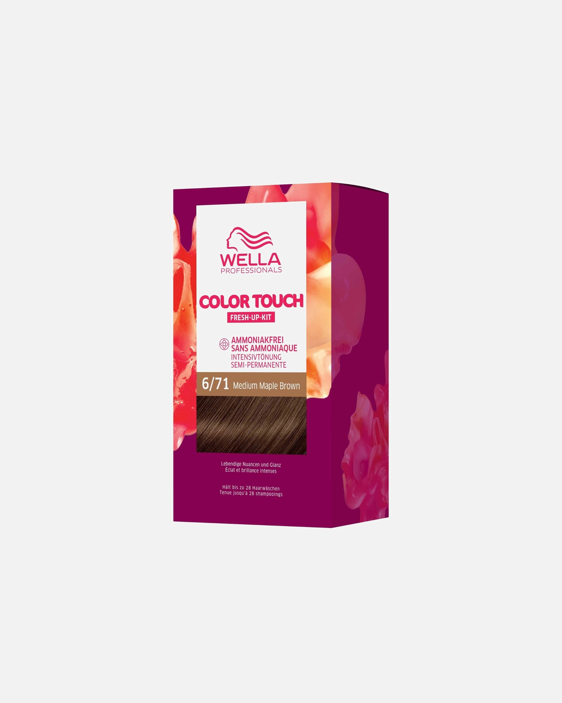 Tinte Capilar para Unisex Wella Professionals Color Touch Kit de refresco No. 6/71 - Medium Maple Brown