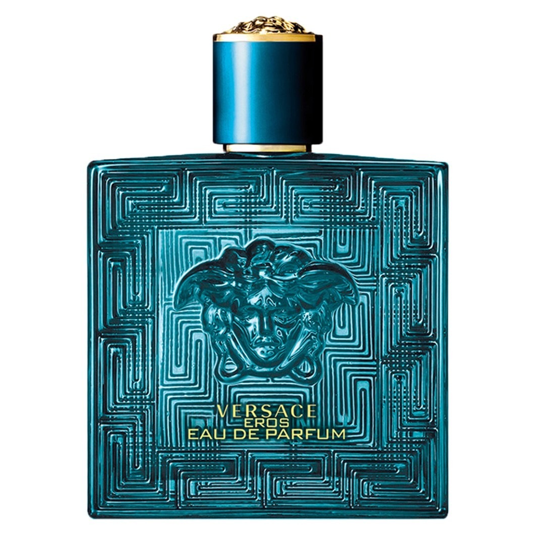 Versace Eros Pour Homme Eau de Parfum — textura e acabamento