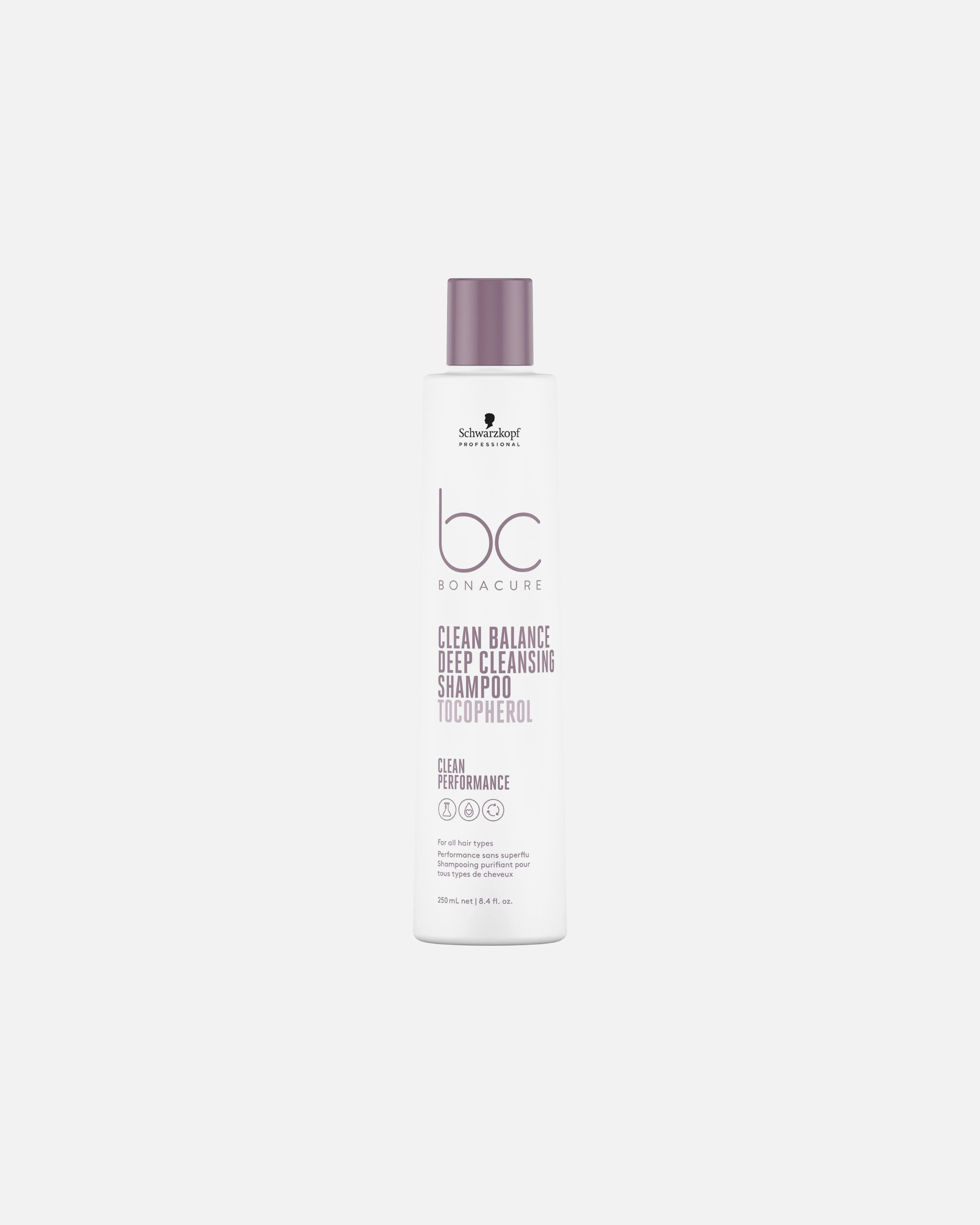 Champú capilar para Unisex Schwarzkopf Professional BC BONACURE Clean Balance Deep Cleansing 250 ml