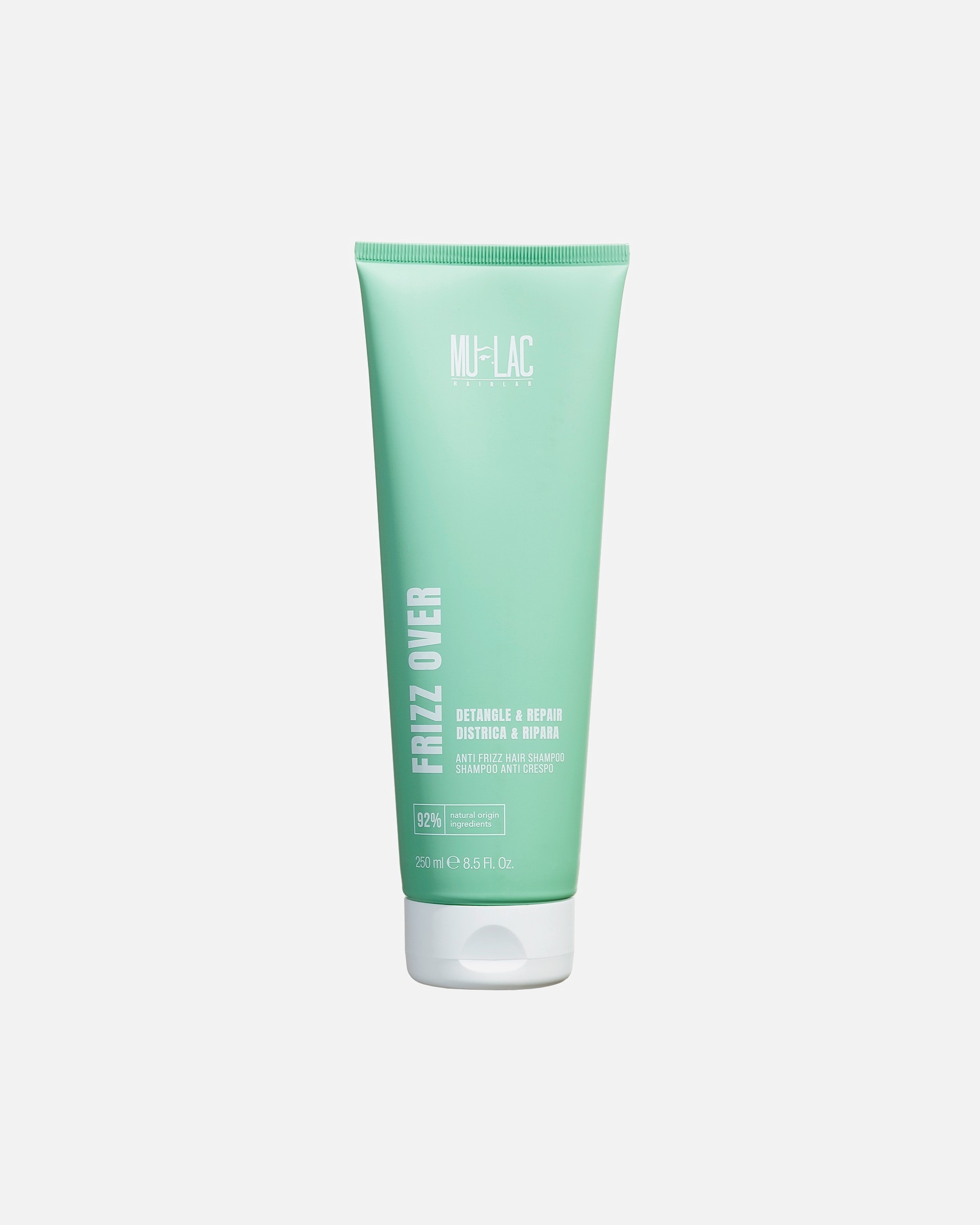 Champú capilar para Unisex MULAC FRIZZ OVER Shampoo 250 ml