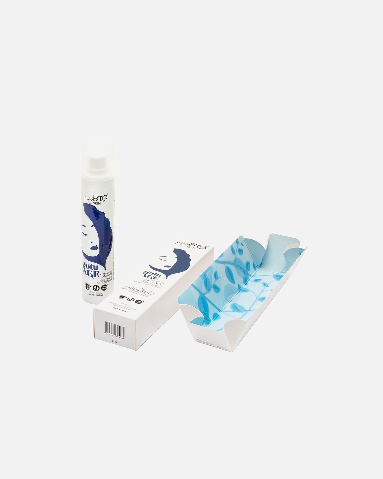 Crema facial para Unisex Purobio Crema Antiedad 50 ML