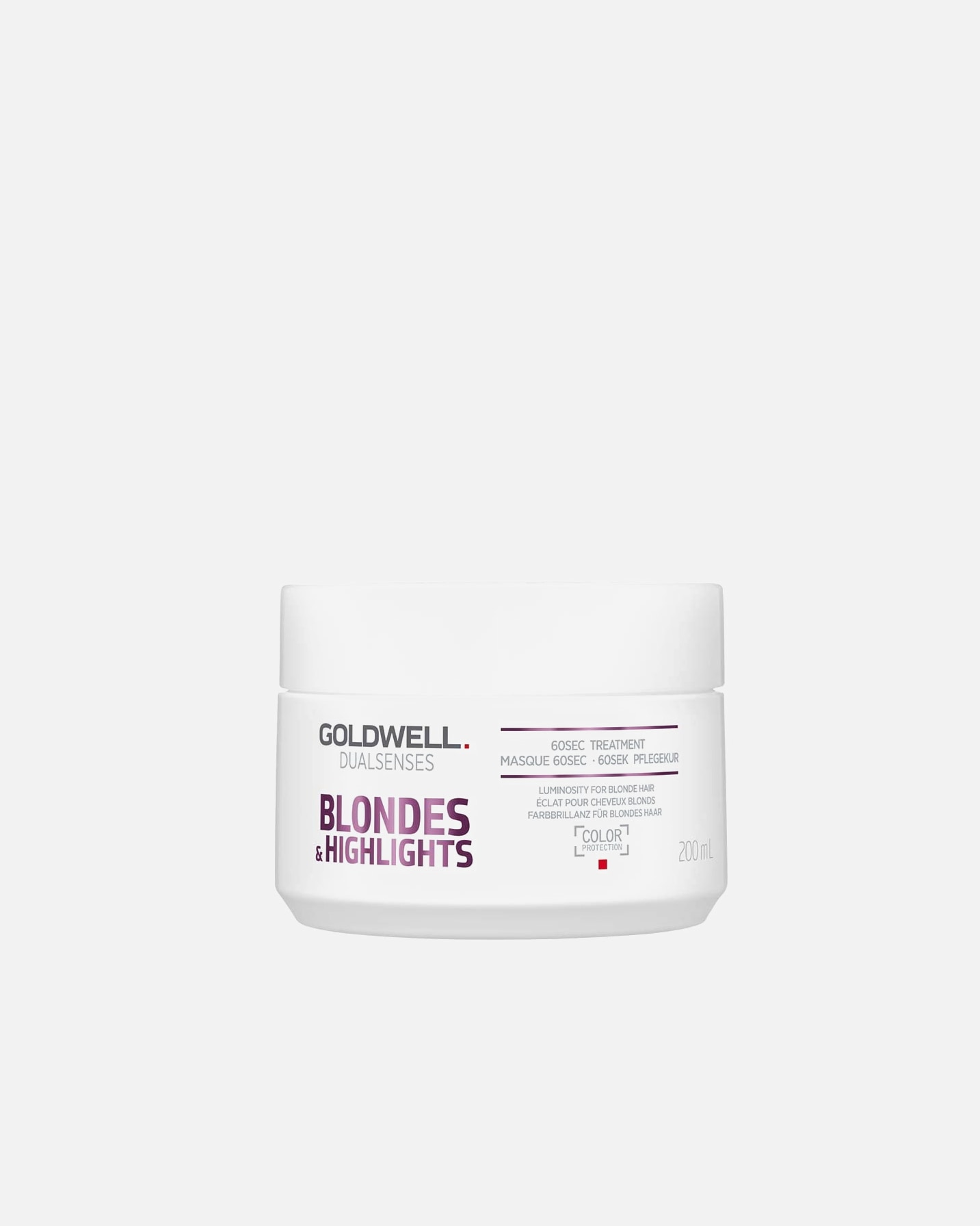 Mascarilla capilar para Unisex Goldwell Dualsenses 60 Sec. Treatment 200 ml