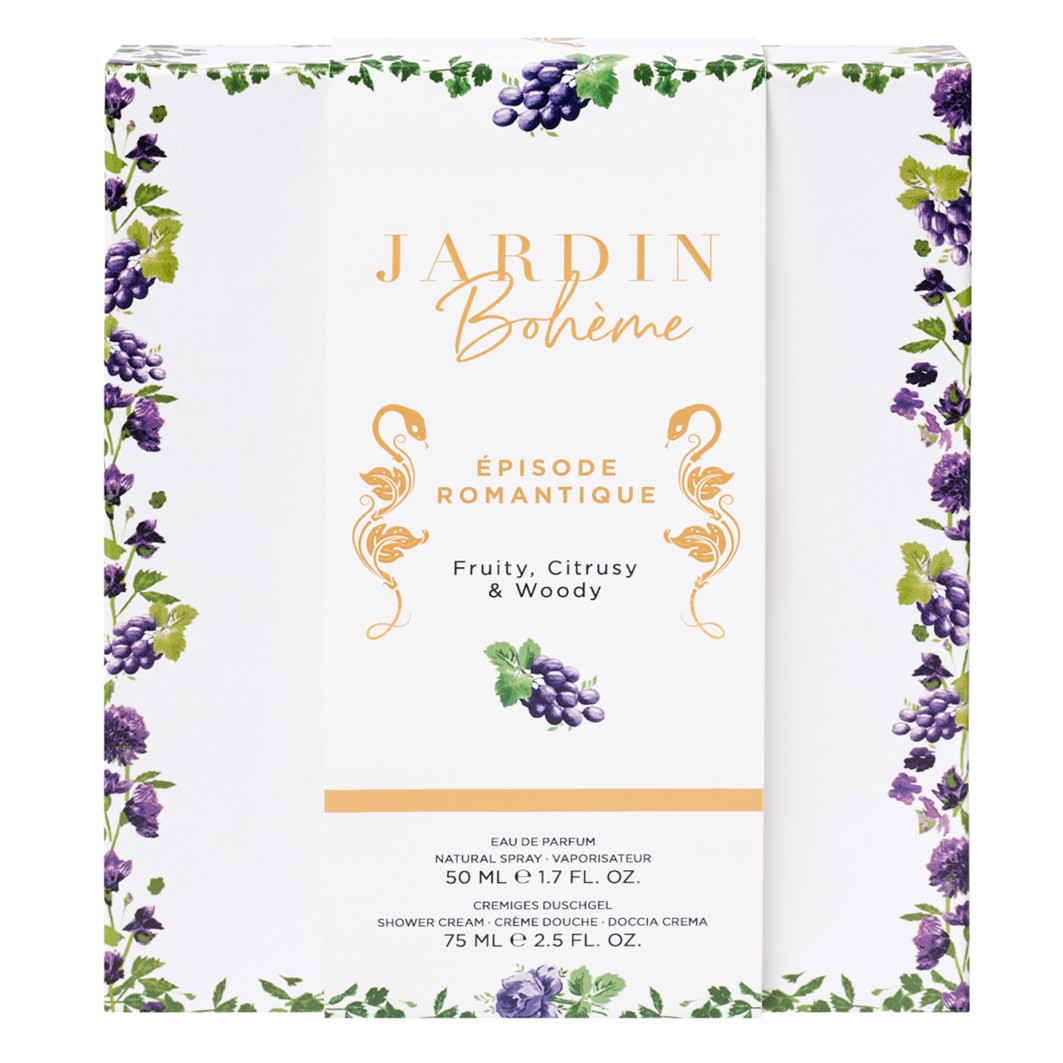 Jardin Bohème Fine Fragrances Épisode Romantique Gift Set — textura e acabamento