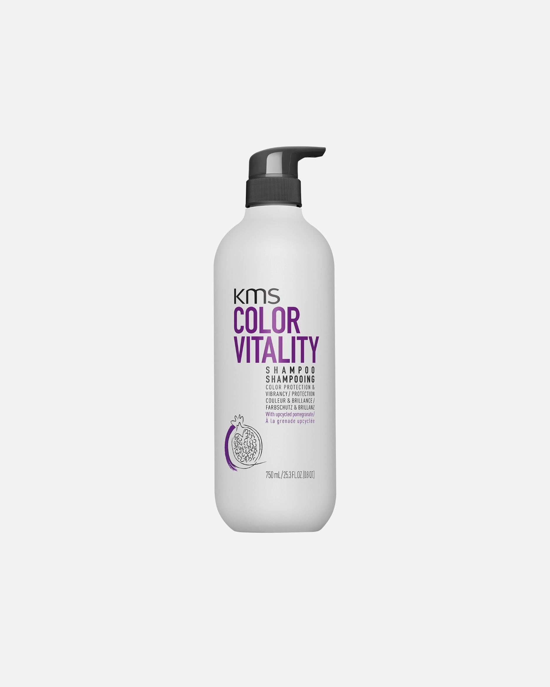 Champú capilar para Unisex KMS Colorvitality Colorvitality Shampoo 750 ml