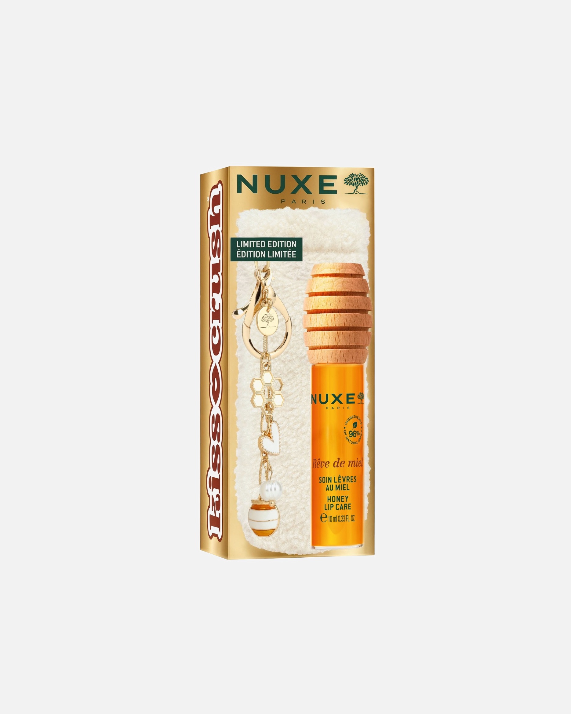 Aceite labial para Unisex NUXE Reve De Miel® Honey Lip Care + Case 10 ml