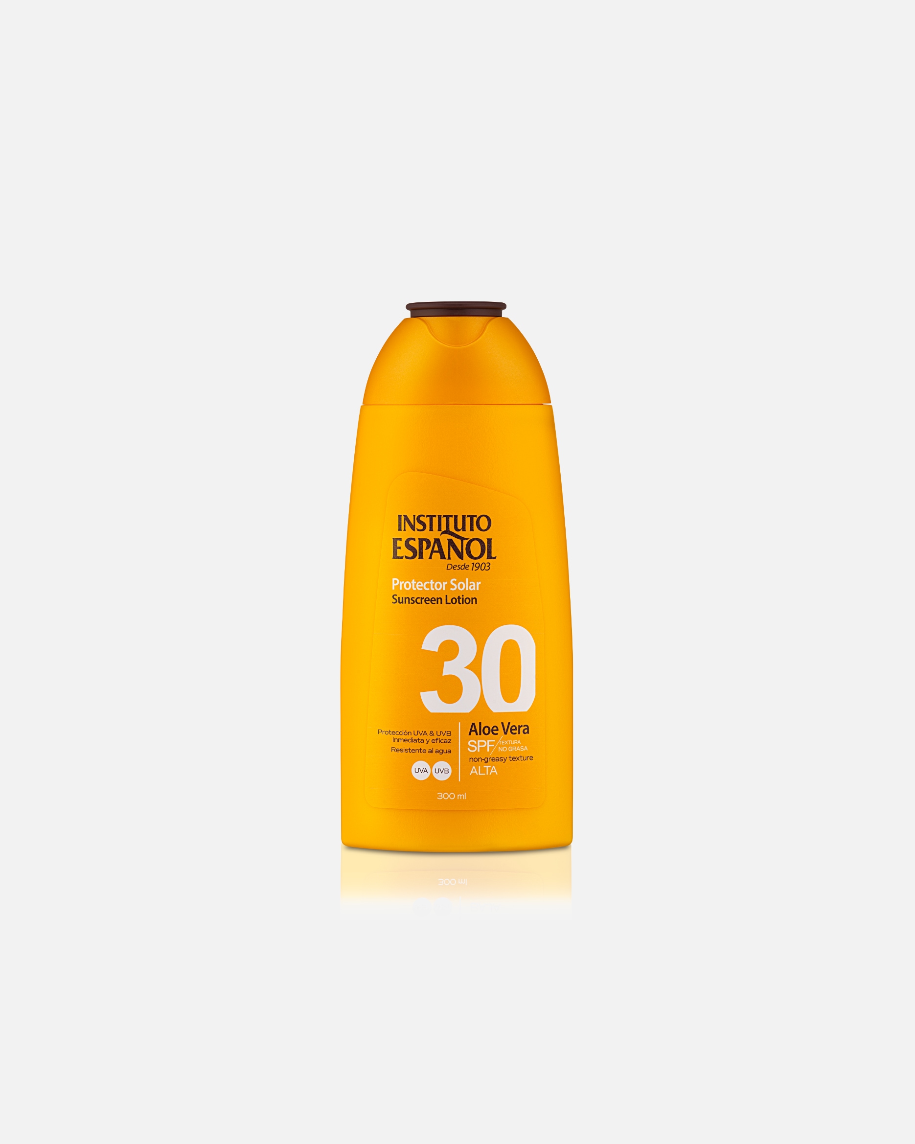 Crema solar para Unisex Instituto Español ALOE VERA SPF30 300 ml