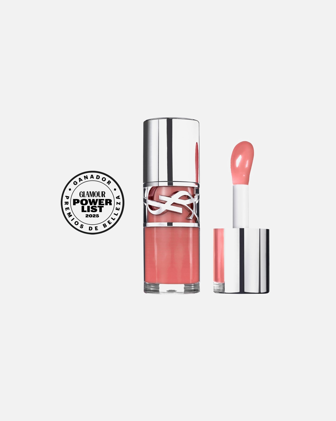 Brillo de labios para Unisex Yves Saint Laurent Loveshine Plumping Lip Oil Gloss Nude Mellow Mallow
