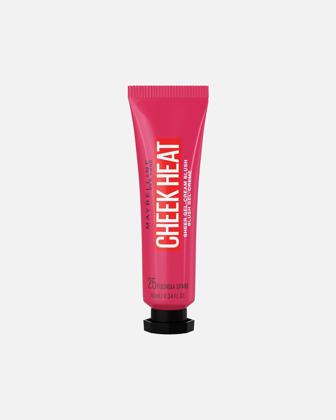 Colorete para Unisex Maybelline Cheek Heat 25, Fuchsia Spark