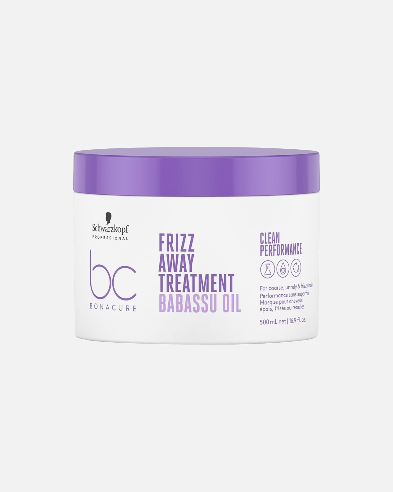 Baño capilar para Unisex Schwarzkopf Professional BC BONACURE Frizz Away Treatment 500 ml