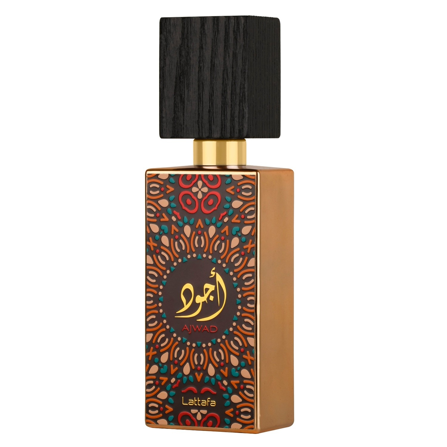 Lattafa Ajwad Eau de Parfum — textura e acabamento