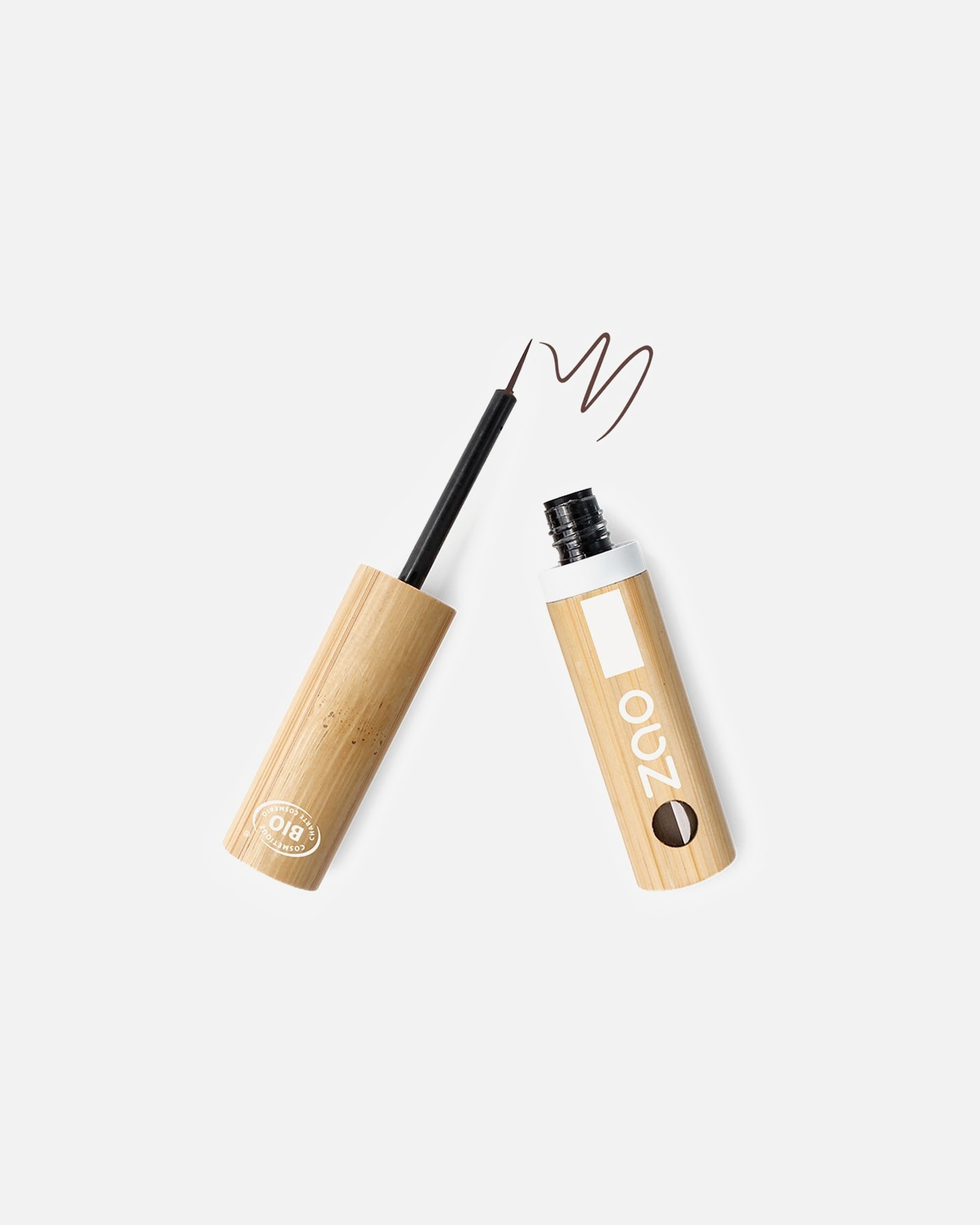 Delineador de ojos para Unisex ZAO Bamboo Eye Liner No. 71 Dark Brown