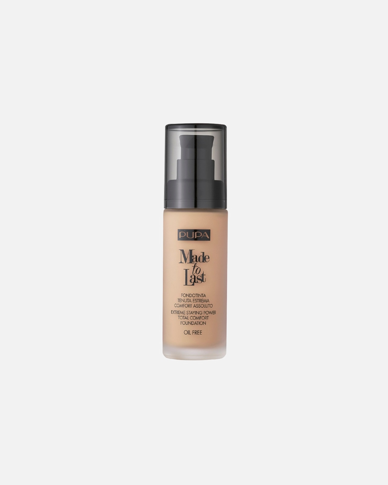 Base para Unisex PUPA Milano Made To Last Extreme Staying Power Total Comfort Foundation Spf30 40, Medium Beige